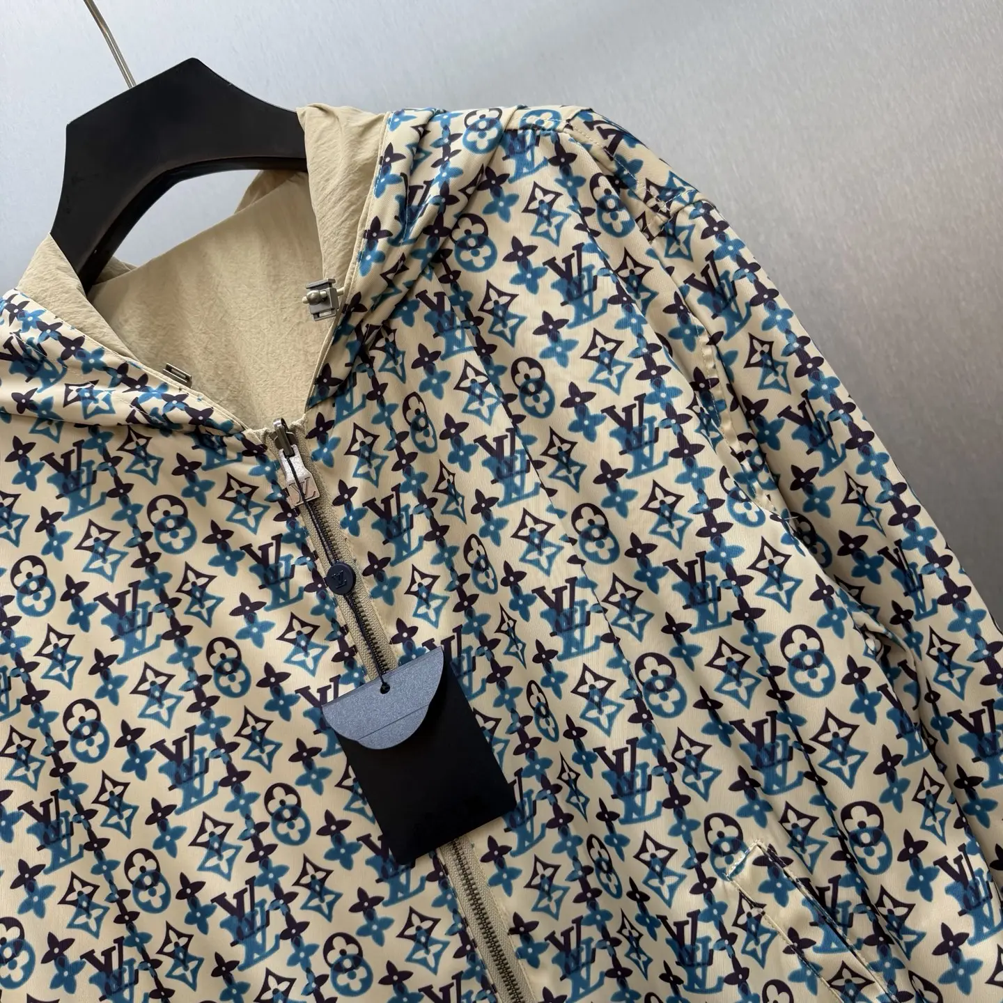 Reversible Monogram Overlap Windbreaker D33014587 — view 10