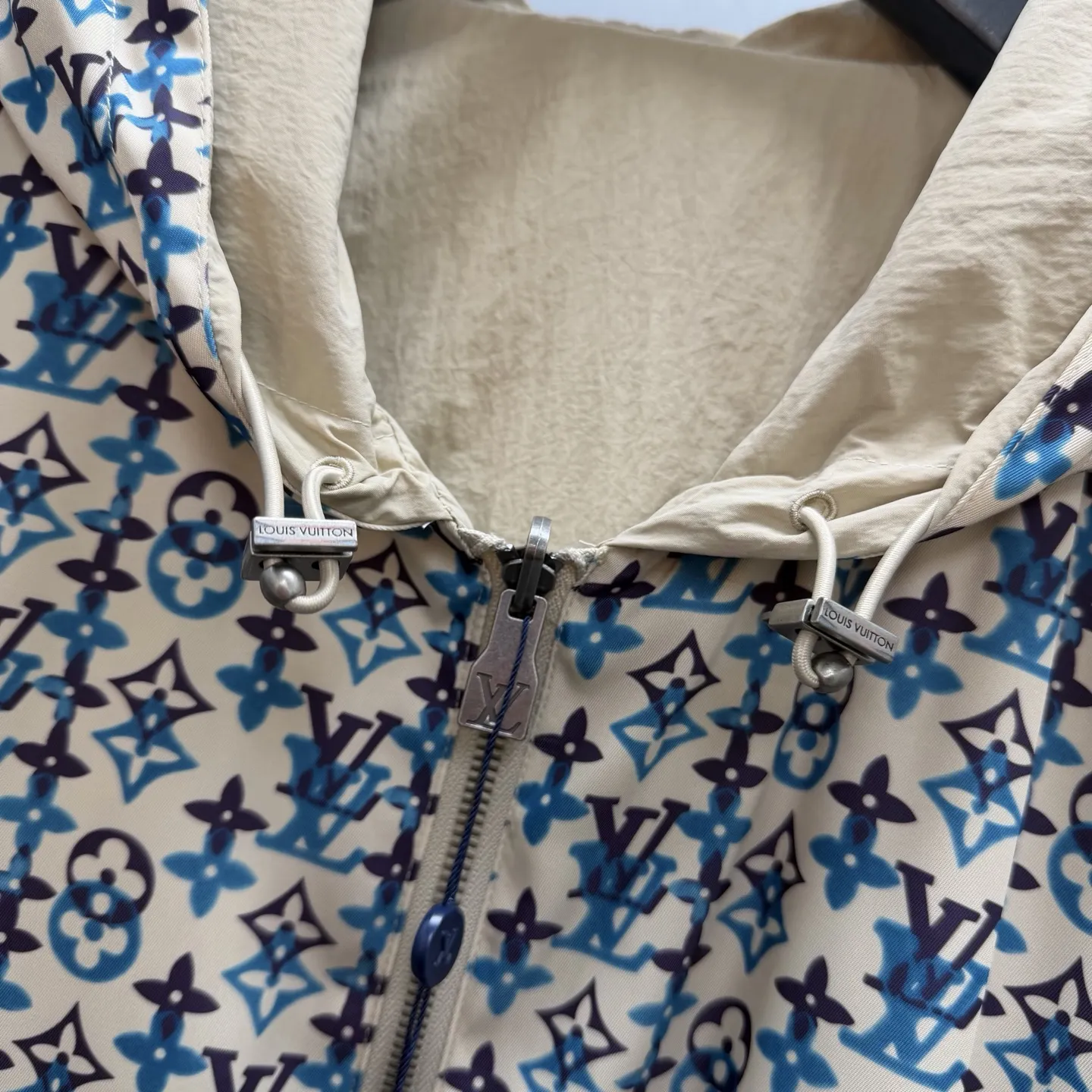 Reversible Monogram Overlap Windbreaker D33014587 — view 11