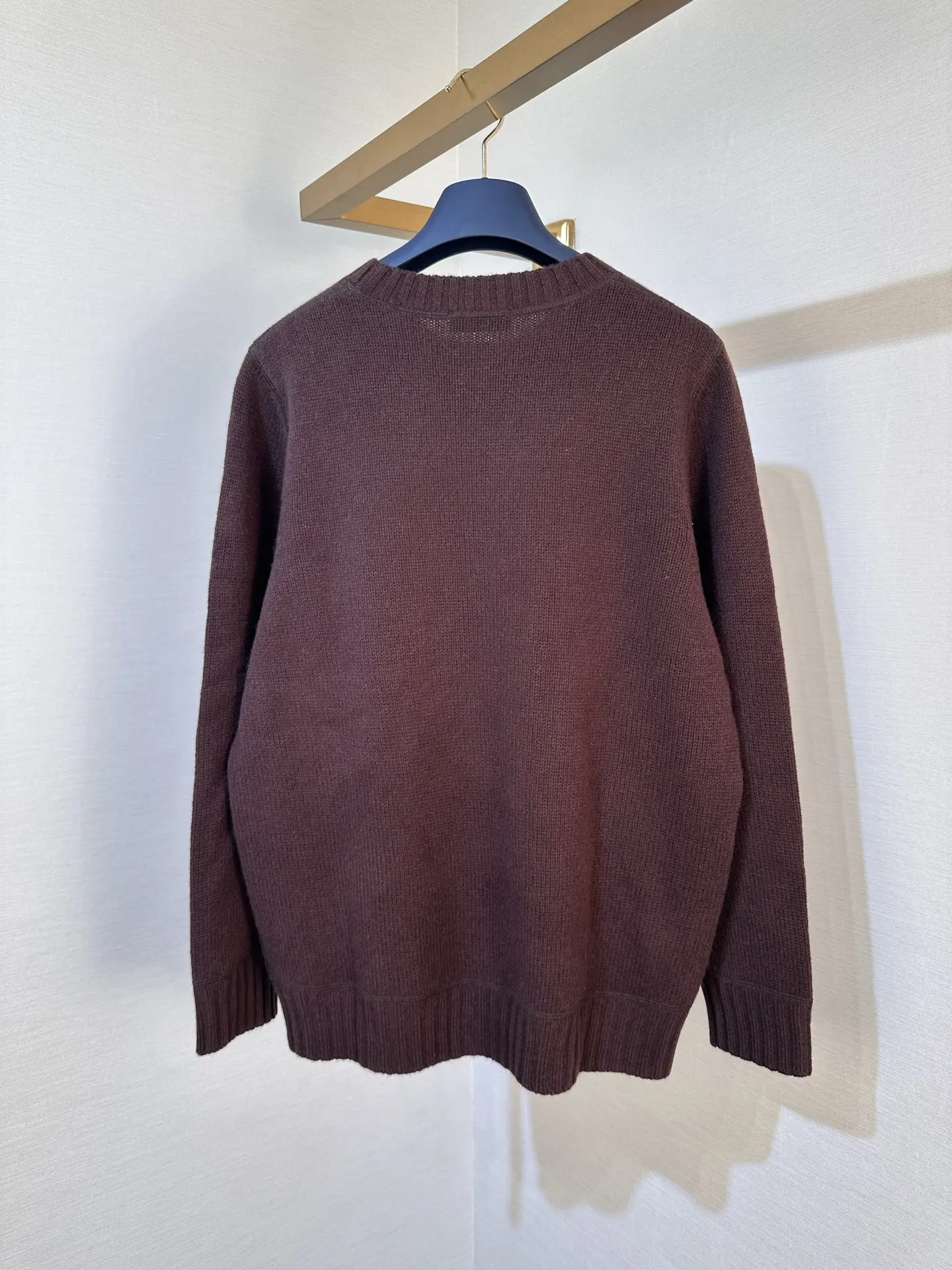 Logo-Intarsia Wool and Cashmere-Blend Sweater D33520404 — view 2