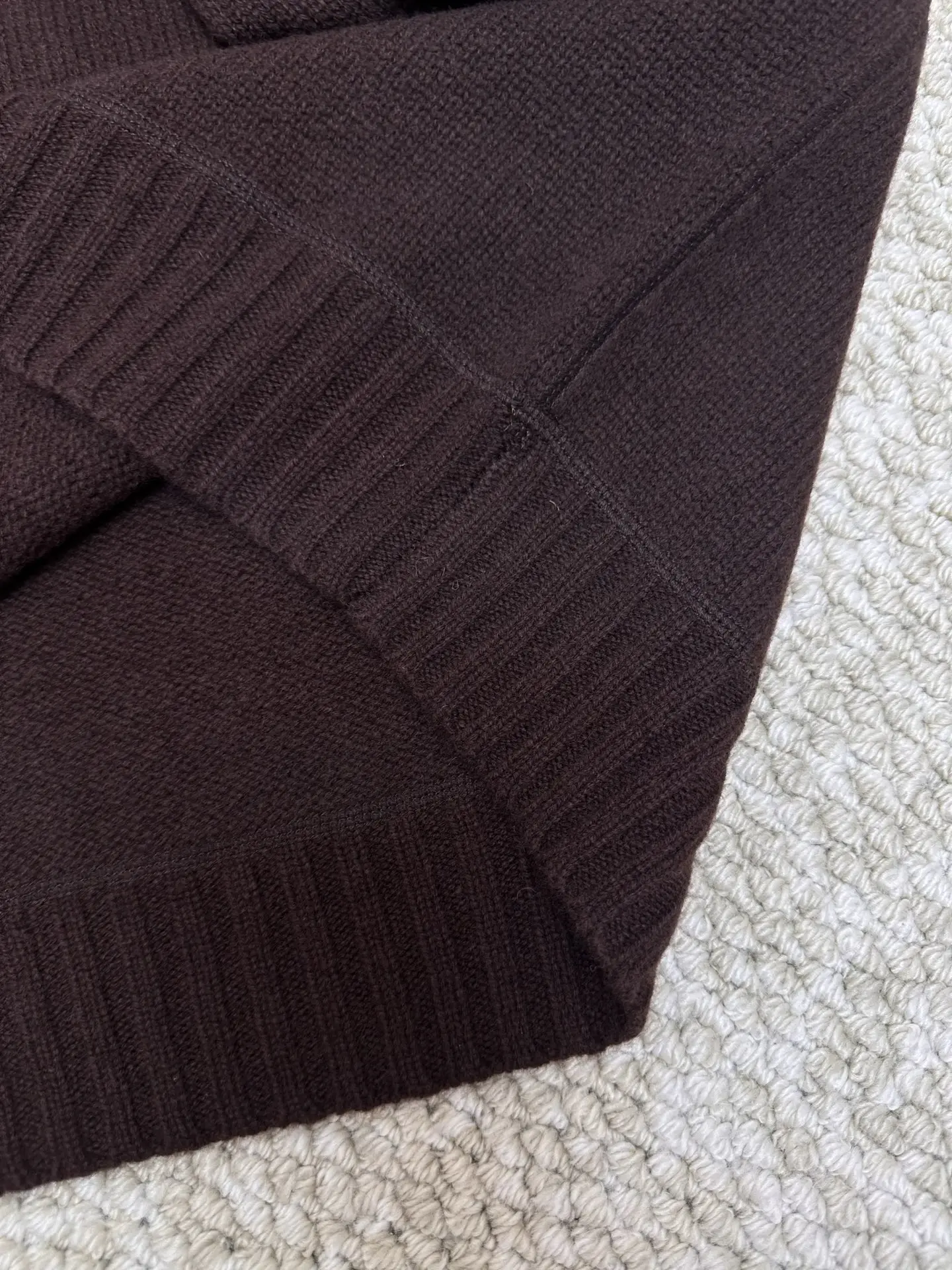 Logo-Intarsia Wool and Cashmere-Blend Sweater D33520404 — view 7
