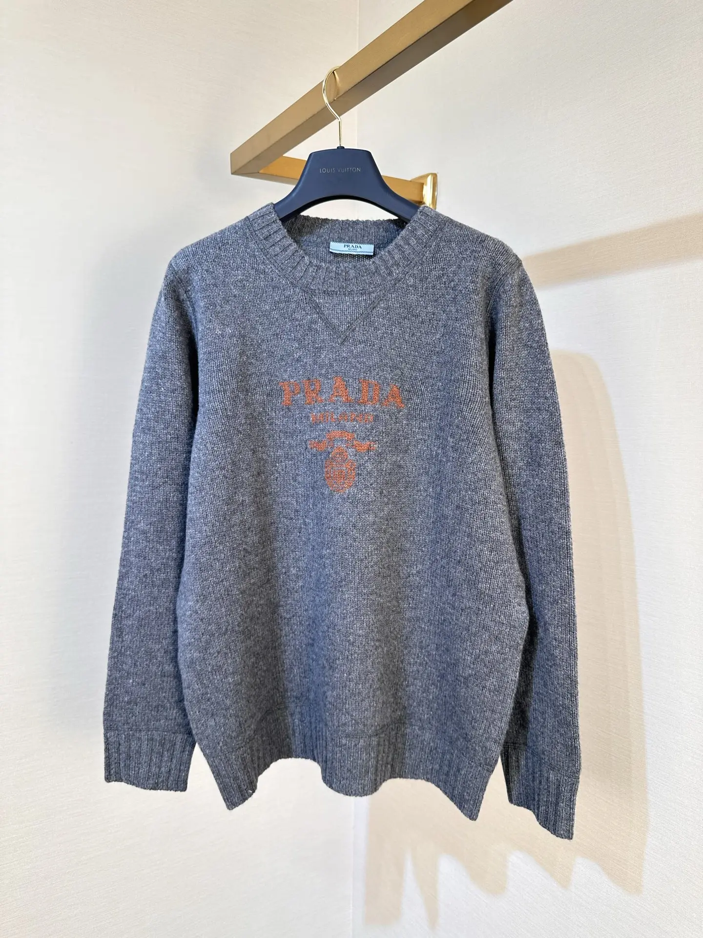 Logo-Intarsia Wool and Cashmere-Blend Sweater D33520405