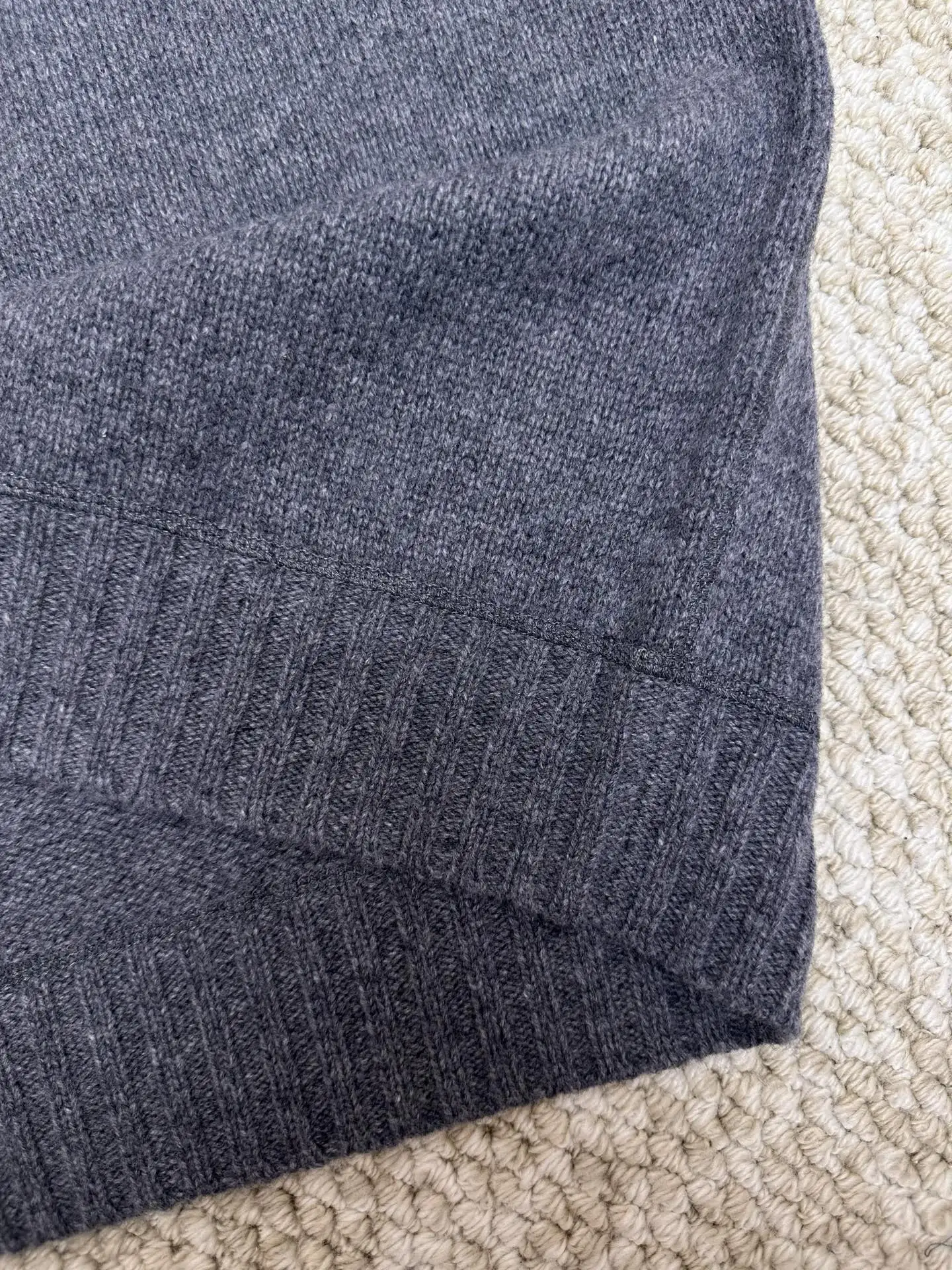 Logo-Intarsia Wool and Cashmere-Blend Sweater D33520405 — view 7