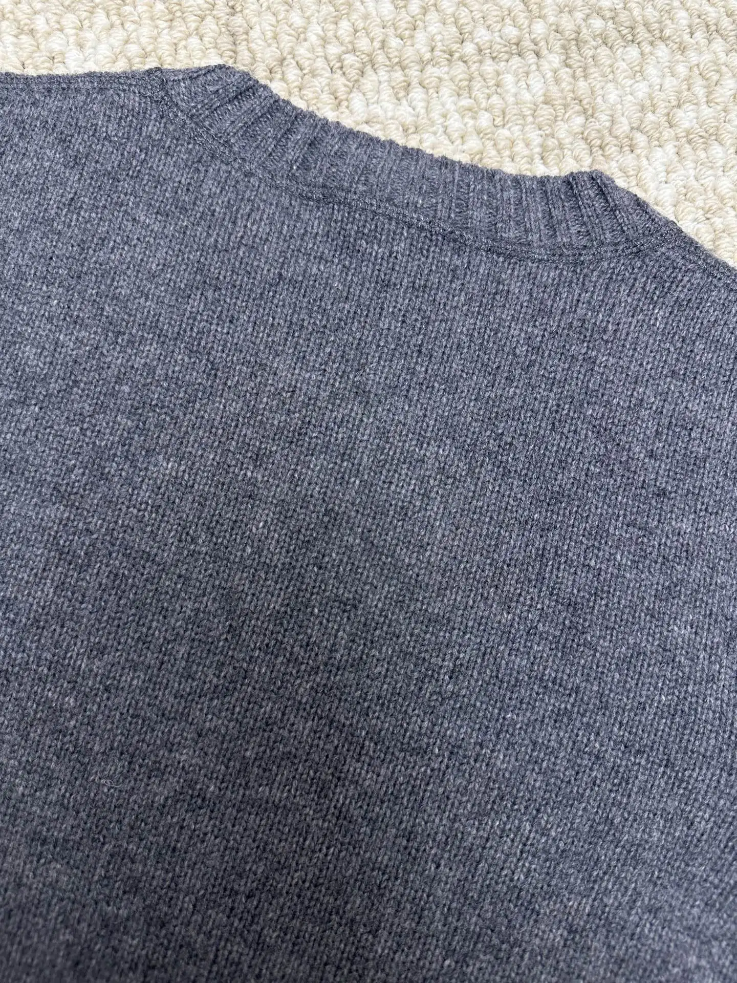 Logo-Intarsia Wool and Cashmere-Blend Sweater D33520405 — view 9