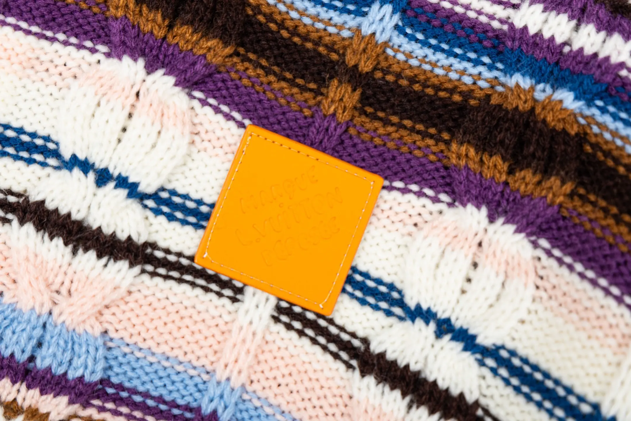 Striped Cable-Knit Wool-Cashmere Zip-Up Cardigan D33514193 — view 6