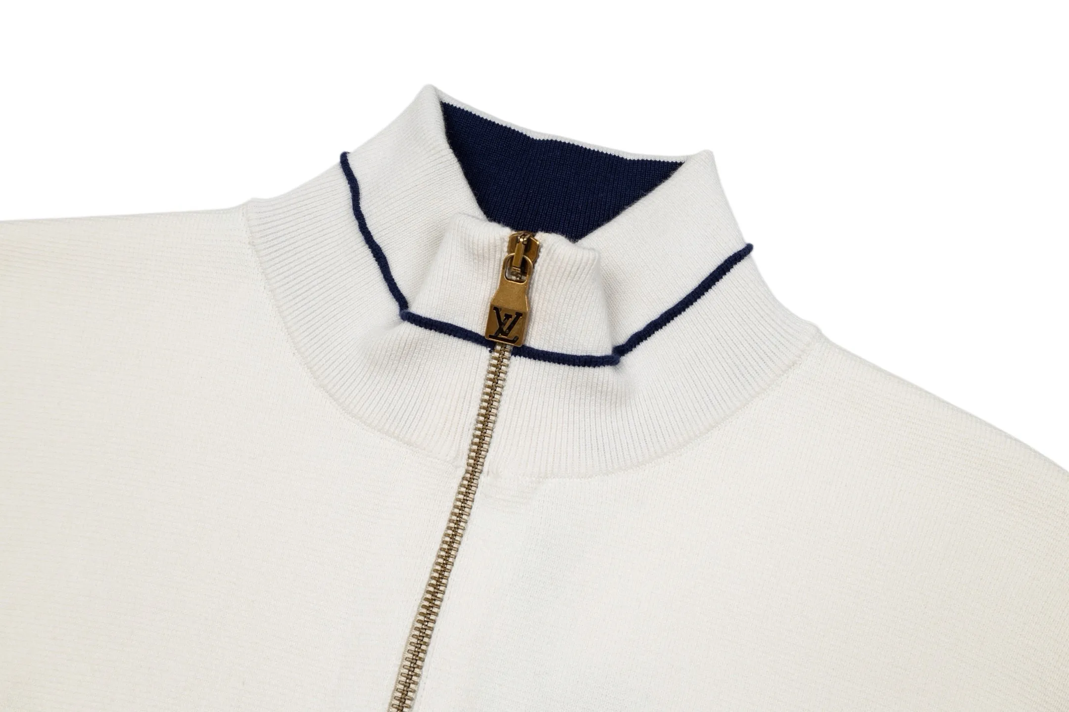 Color-Block Technical Knit Zip-Up Jacket D33522393 — view 3