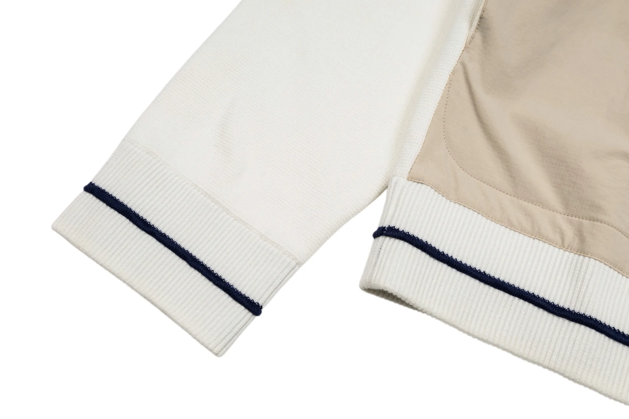 Color-Block Technical Knit Zip-Up Jacket D33522393 — view 6