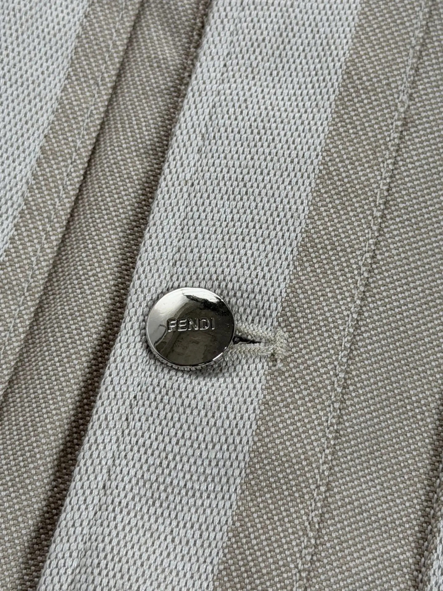 Striped Washed Denim Workwear Jacket D33518589 — view 4