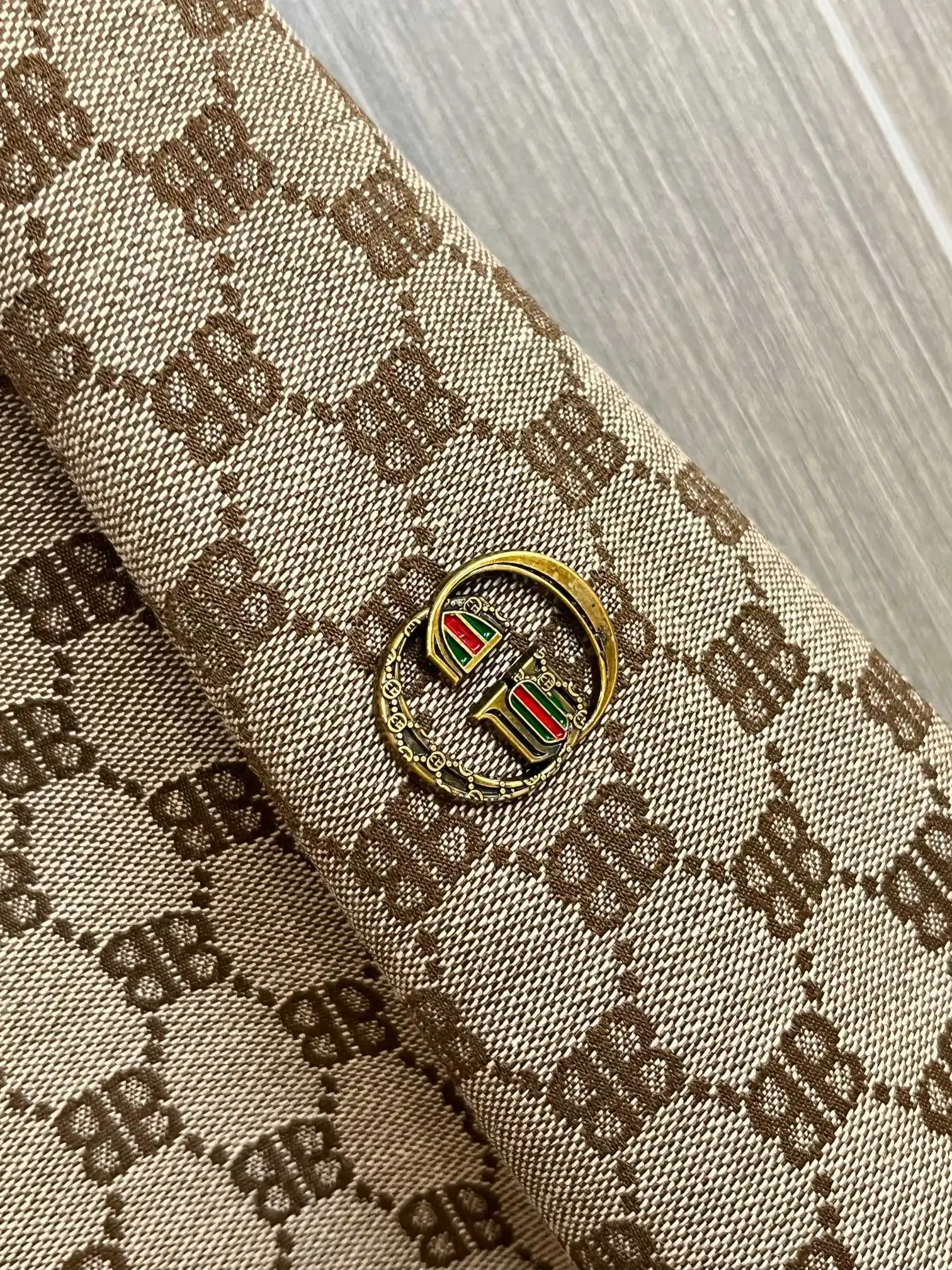 Monogram Print Zip-Up Jacket with Packable Hood D34014735 — view 7