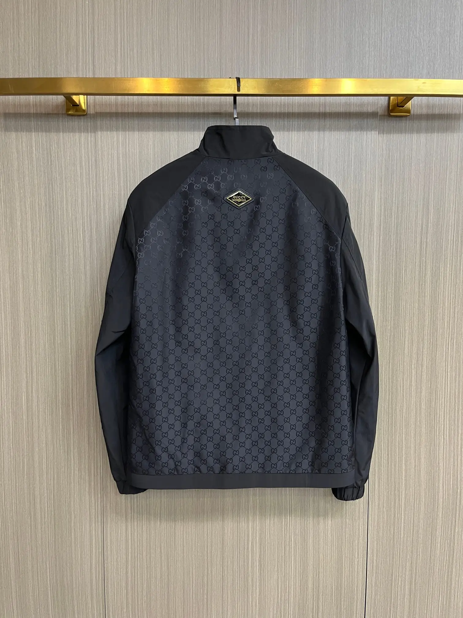 Monogram Panel Zip-Up Jacket D34014730 — view 2