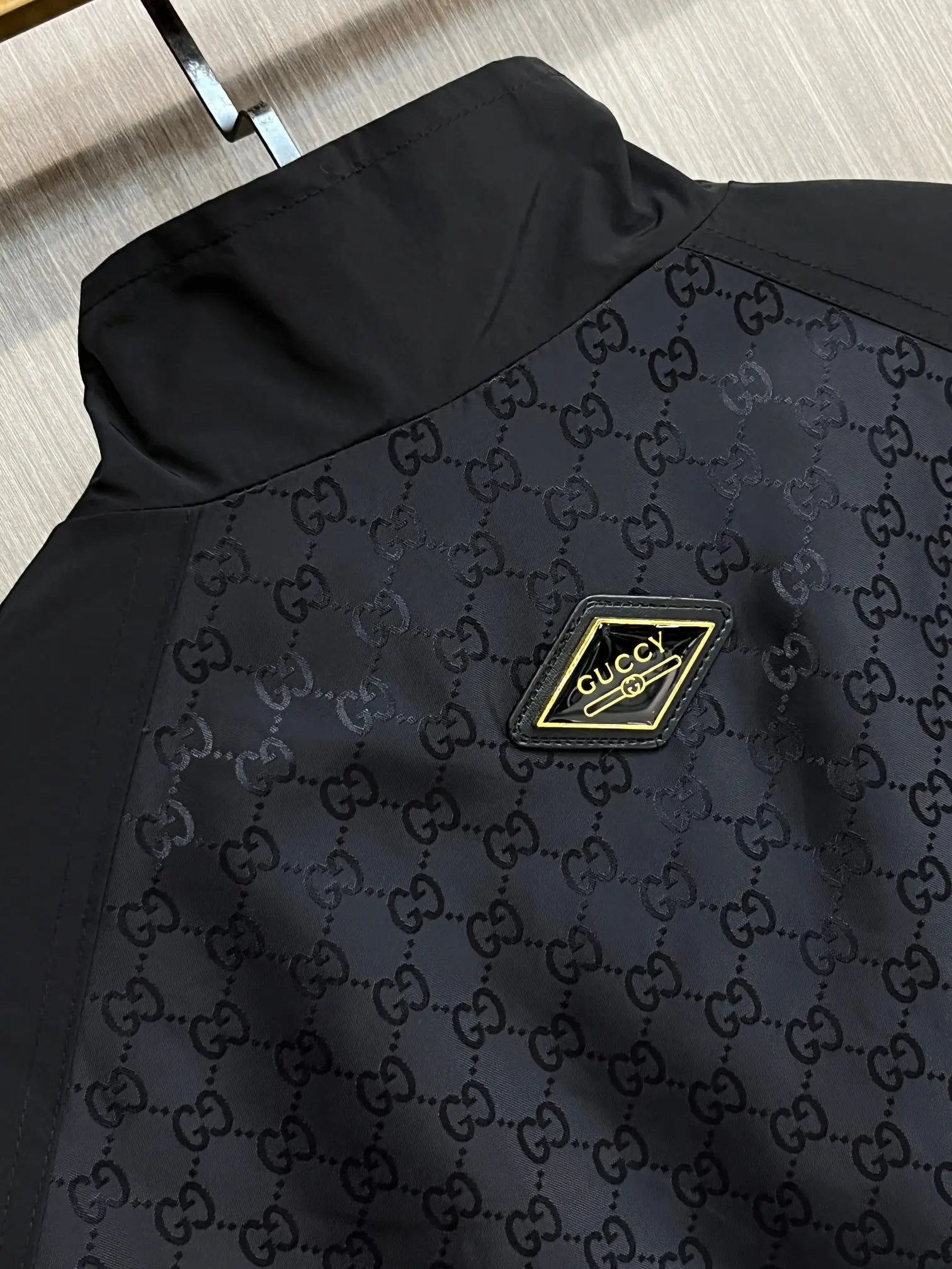 Monogram Panel Zip-Up Jacket D34014730 — view 4
