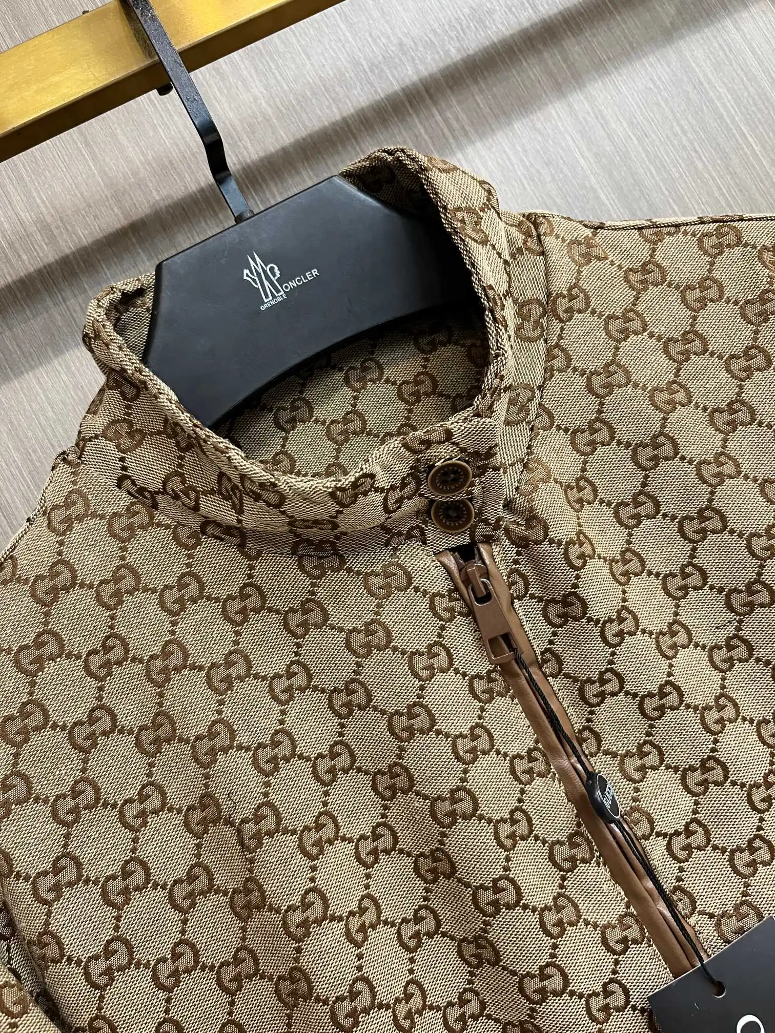GG Monogram Web-Stripe Zip-Up Jacket D34014734 — view 3
