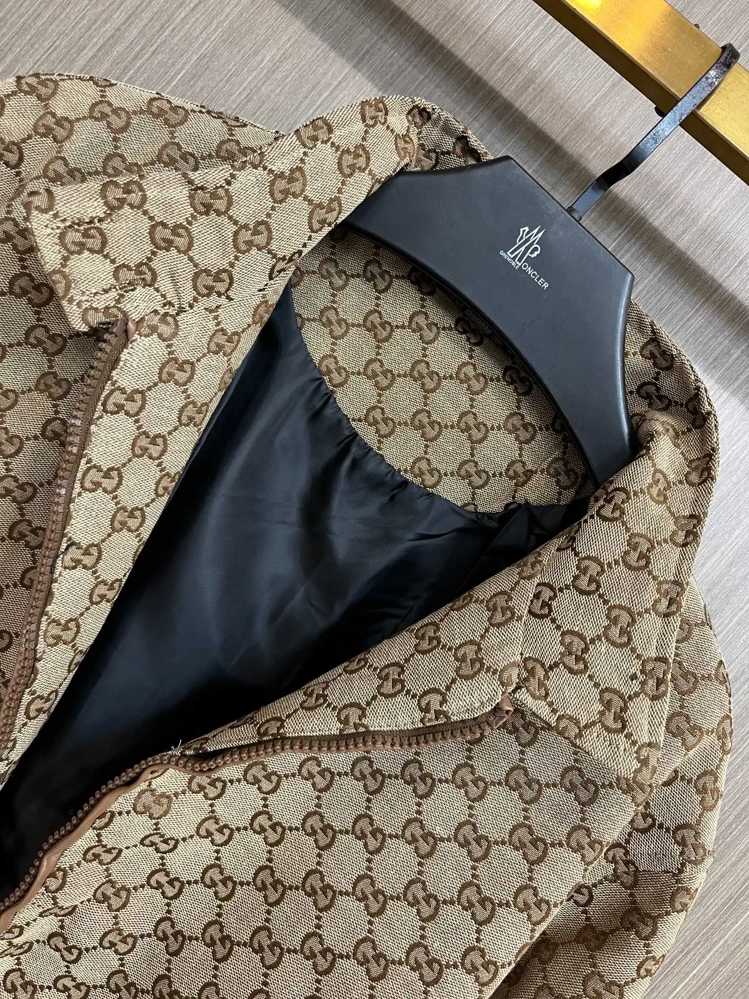 GG Monogram Web-Stripe Zip-Up Jacket D34014734 — view 5
