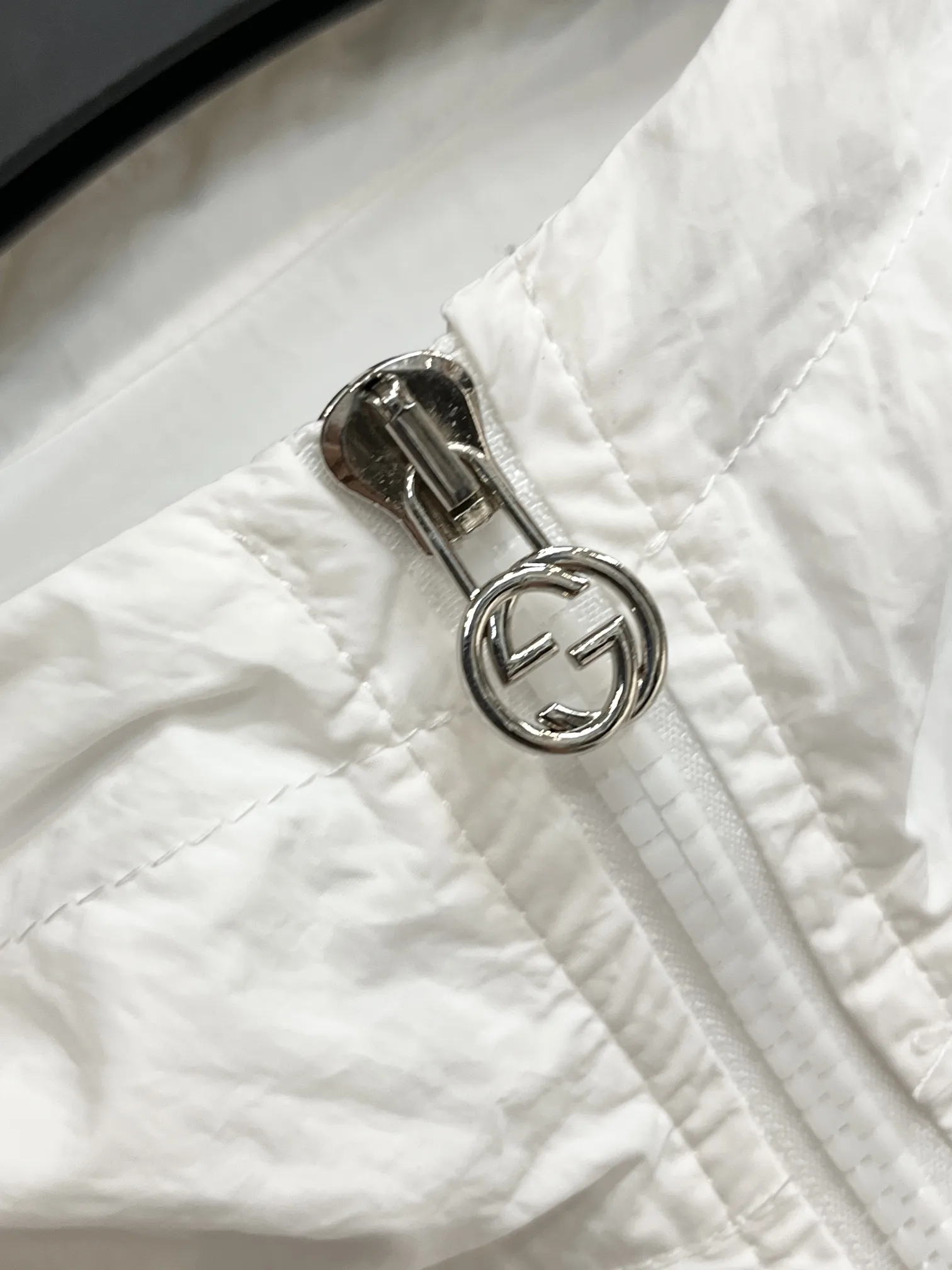 Web-Stripe Hooded Windbreaker and Shorts Set D34014955 — view 6