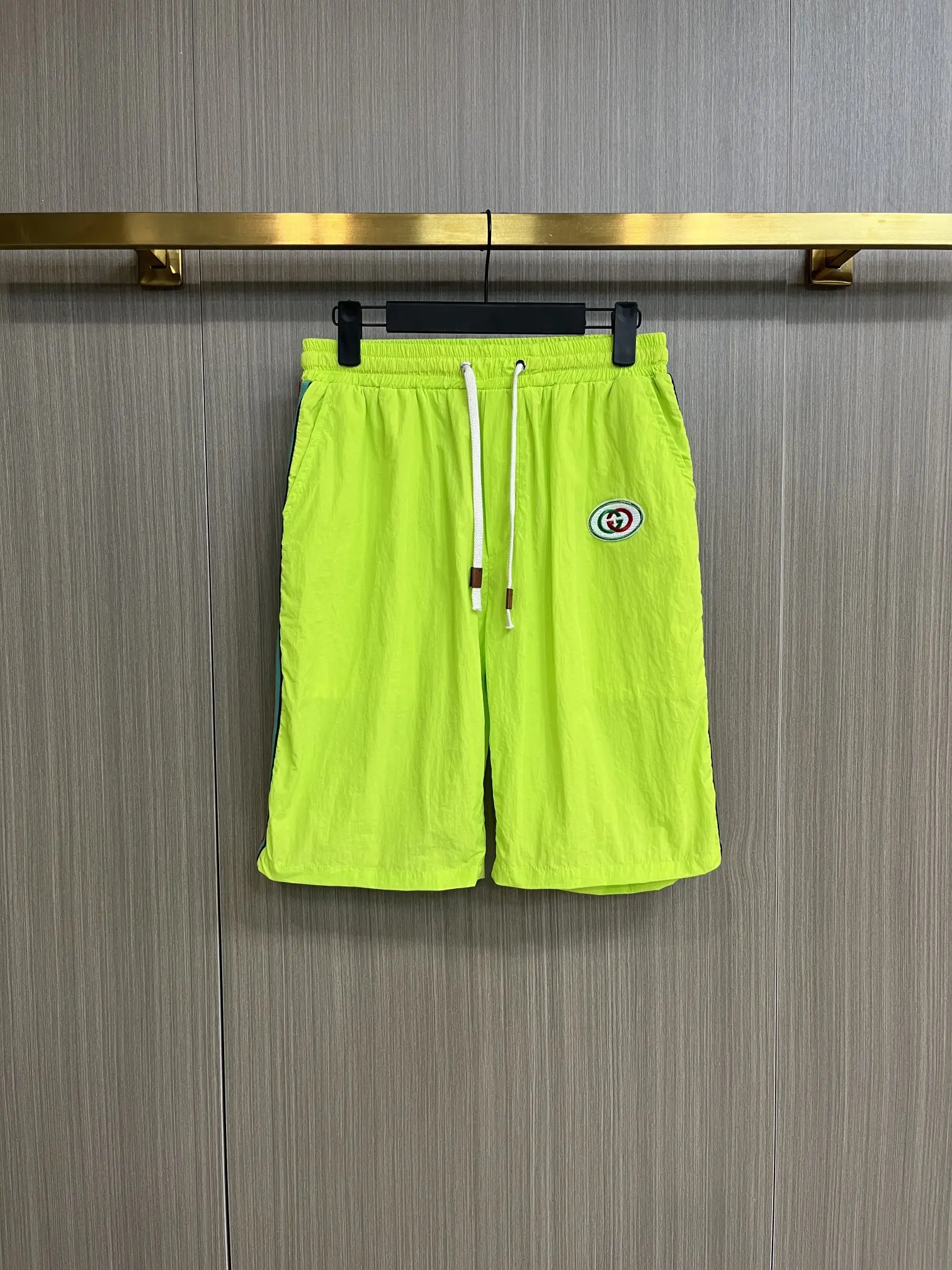 Logo-Appliquéd Hooded Windbreaker and Shorts Set D34014949 — view 3