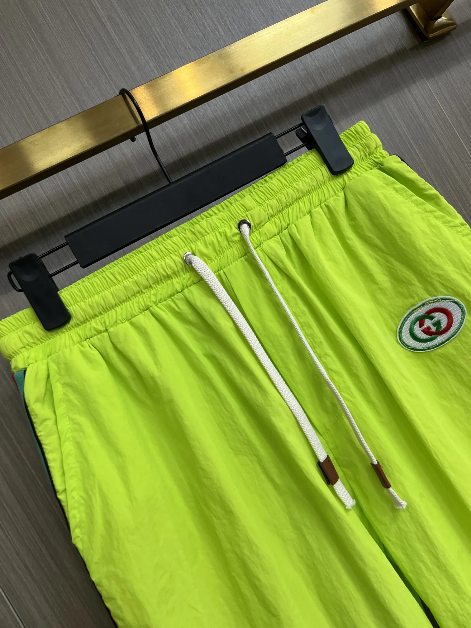 Logo-Appliquéd Hooded Windbreaker and Shorts Set D34014949 — view 5