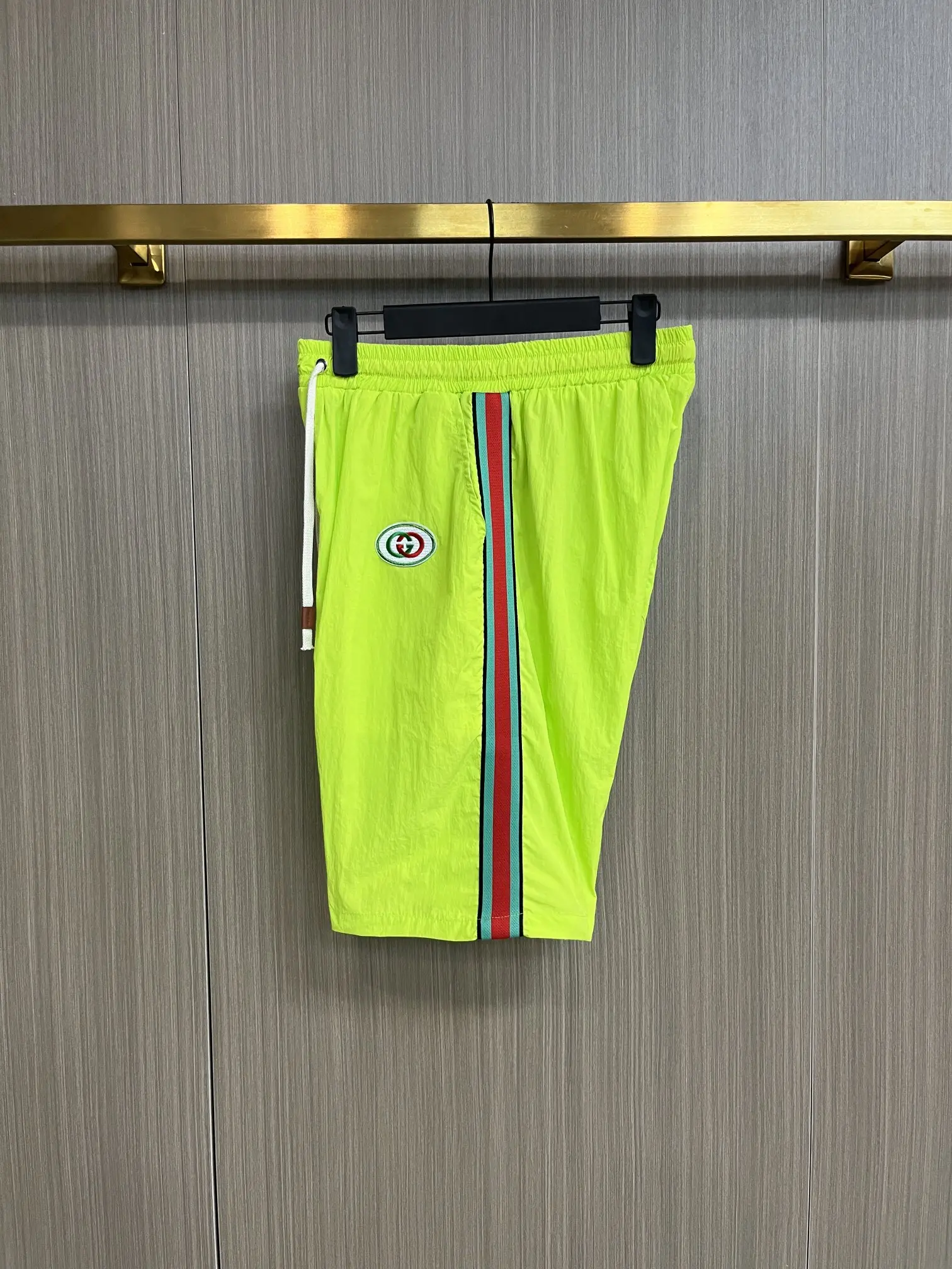 Logo-Appliquéd Hooded Windbreaker and Shorts Set D34014949 — view 9