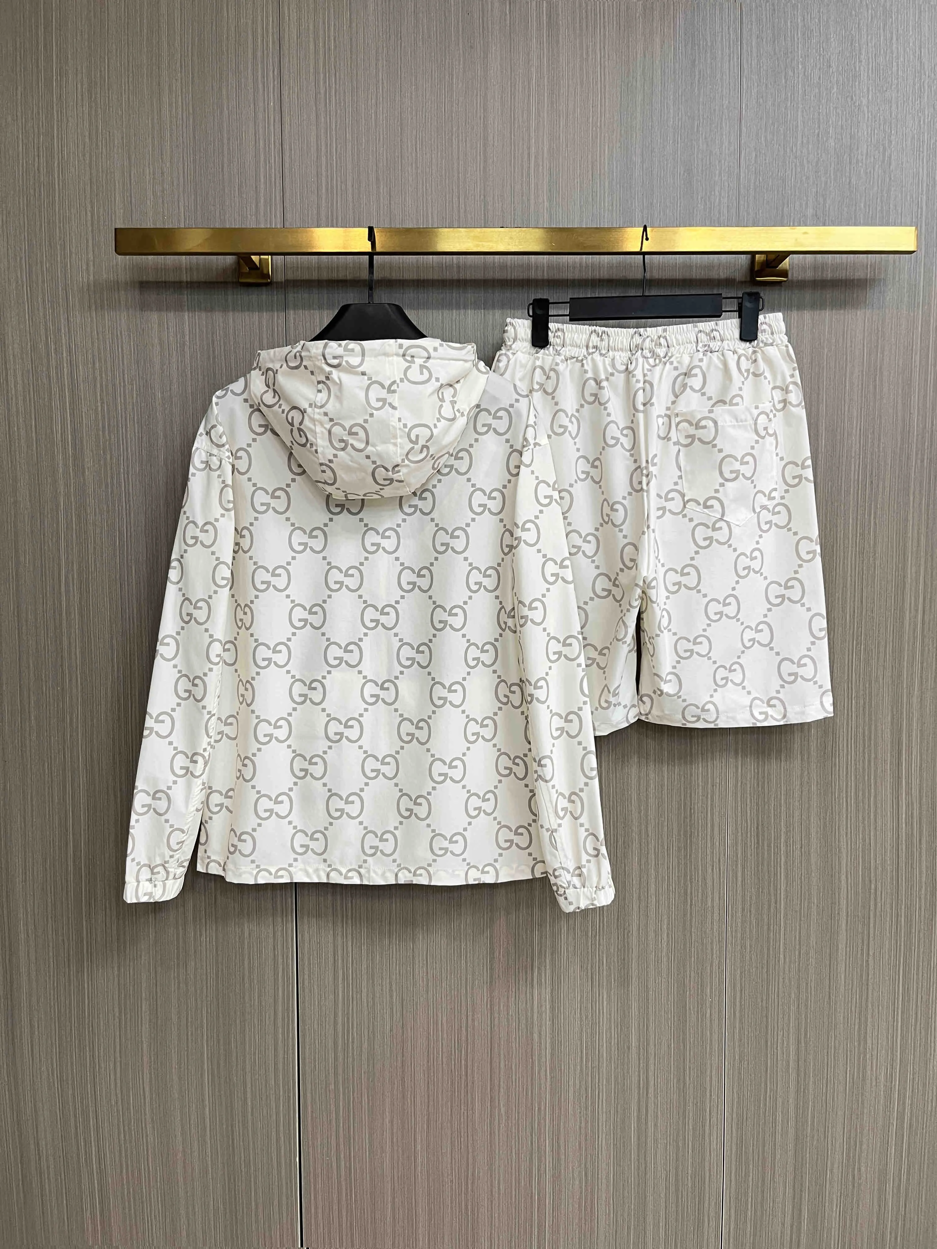 Monogram Hooded Windbreaker and Shorts Set D34014812 — view 2