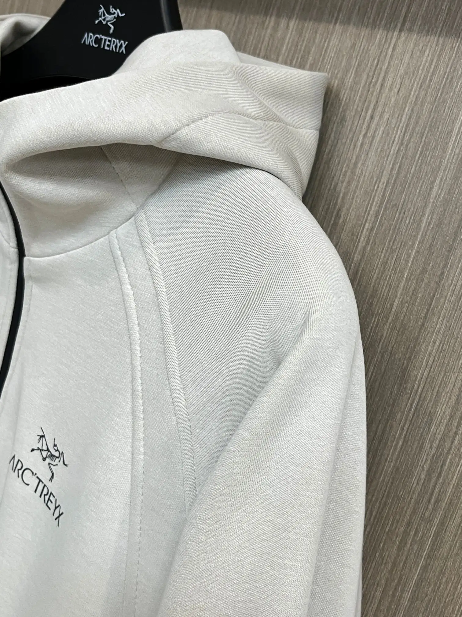 Logo-Embroidered Hooded Softshell Jacket D34014726 — view 6