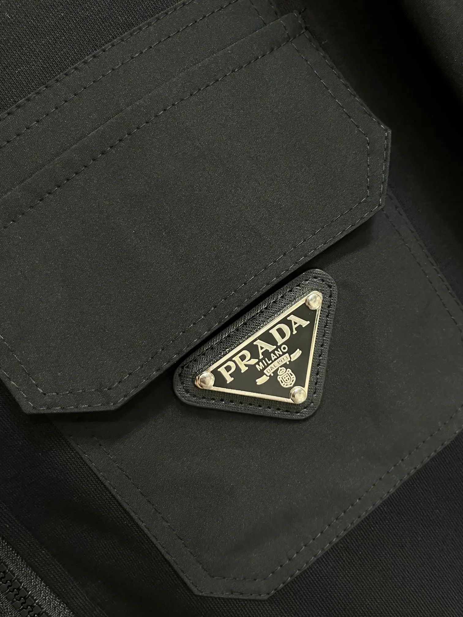 Logo-Appliqué Hooded Shell Jacket D34014723 — view 7