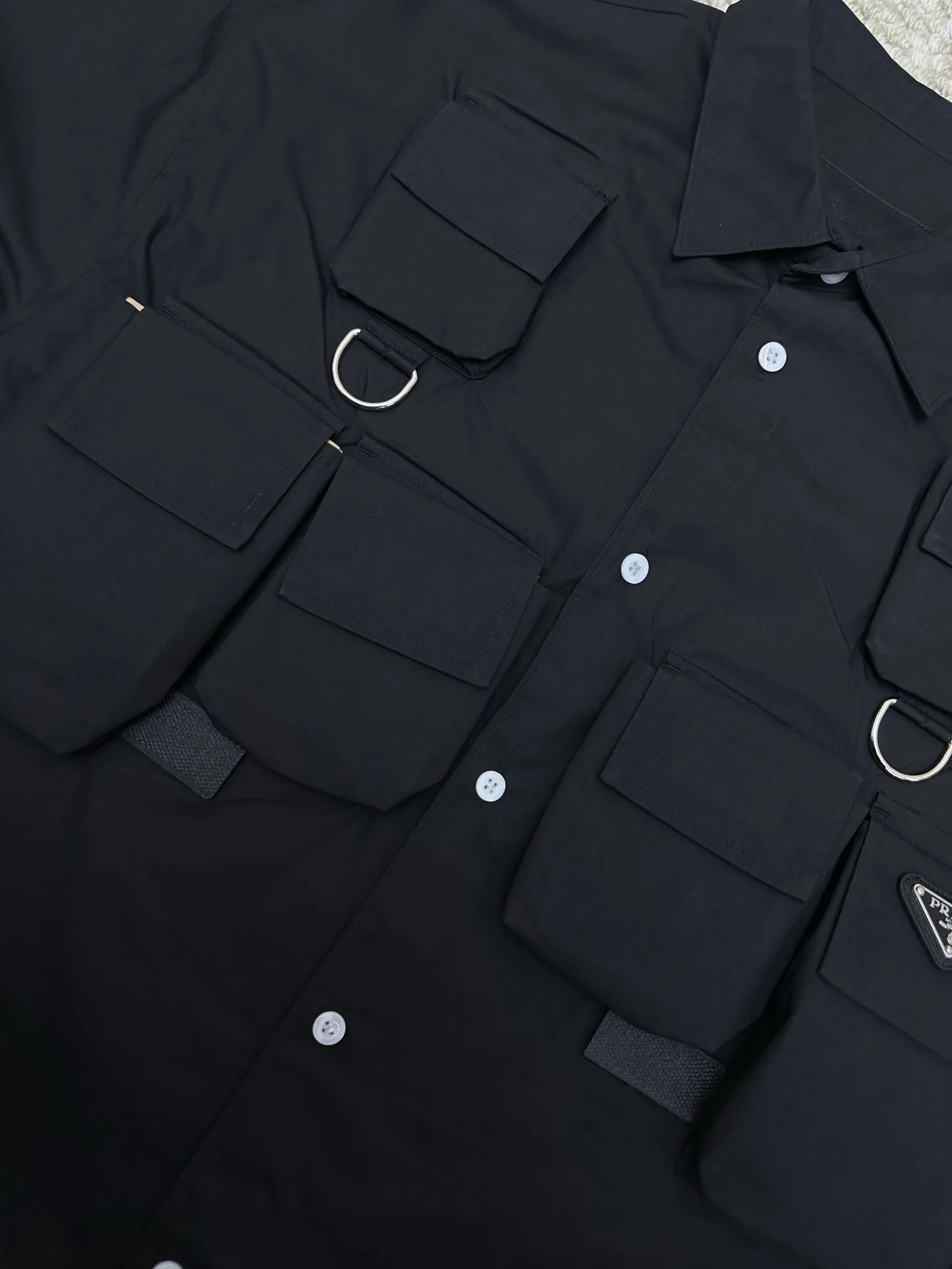 Multi-Pocket Utility Long-Sleeve Shirt D34019150 — view 5