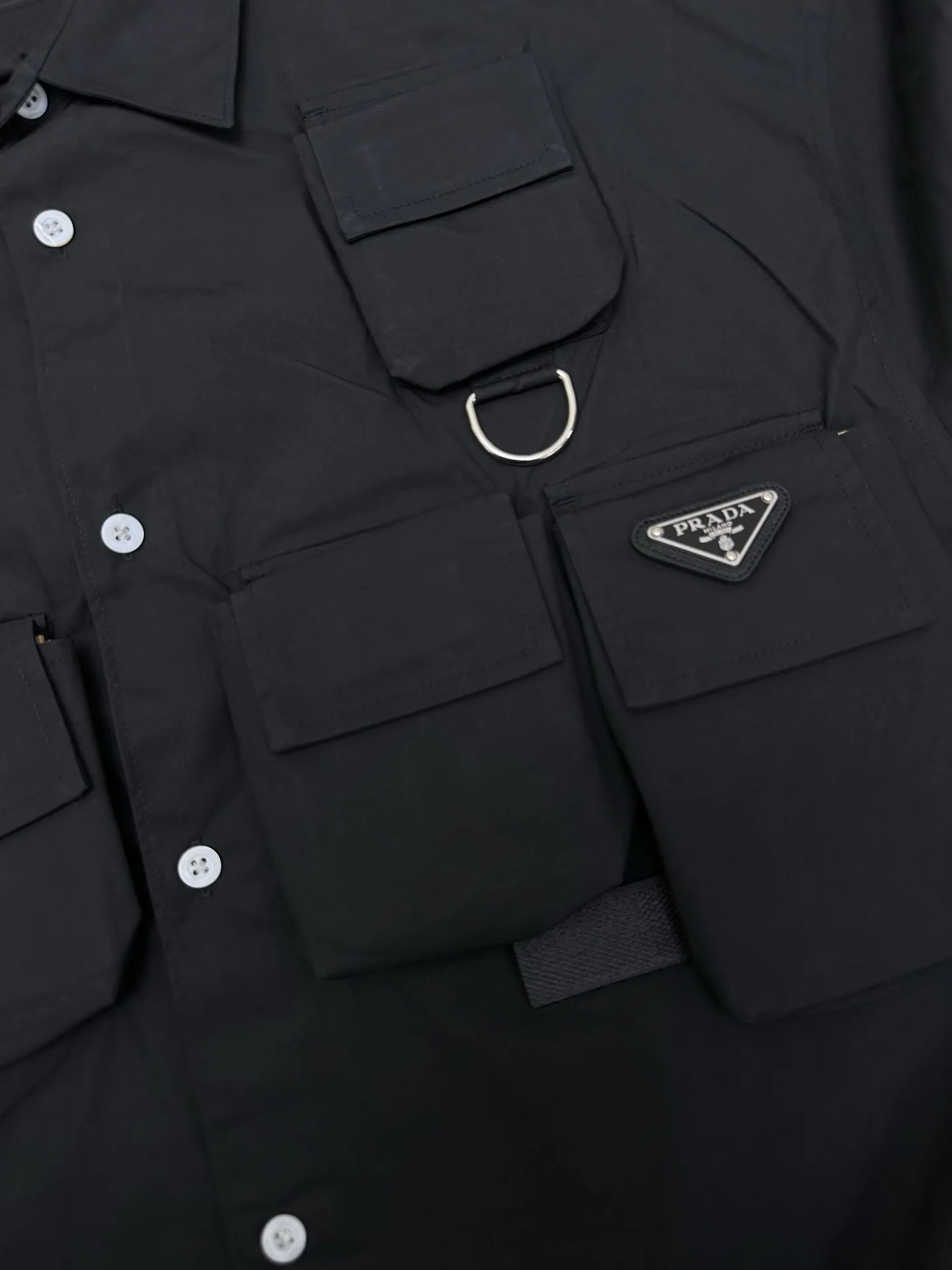 Multi-Pocket Utility Long-Sleeve Shirt D34019150 — view 6