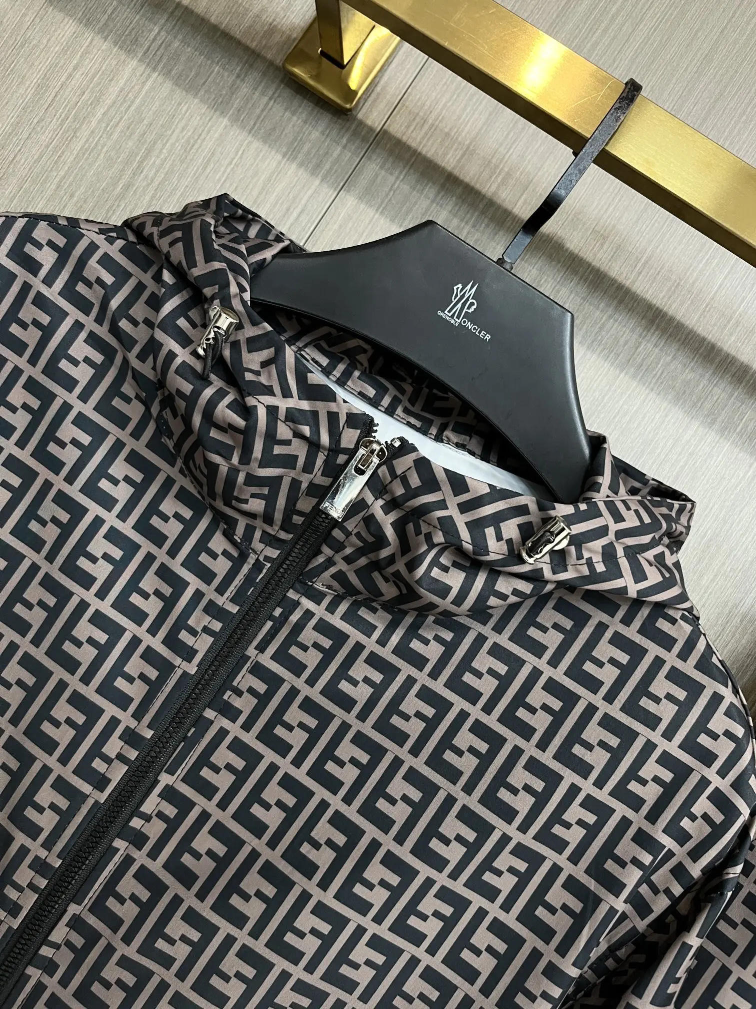 Monogram Print Hooded Jacket and Shorts Set D34014814 — view 7