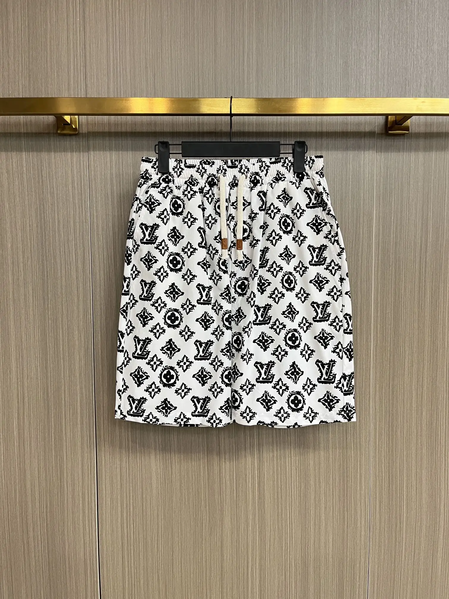 Monogram Print Hooded Jacket and Shorts Set D34014958 — view 3
