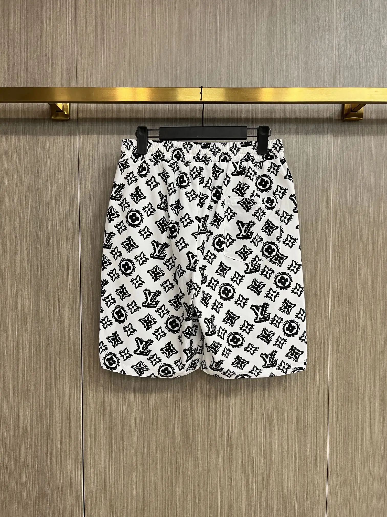 Monogram Print Hooded Jacket and Shorts Set D34014958 — view 4