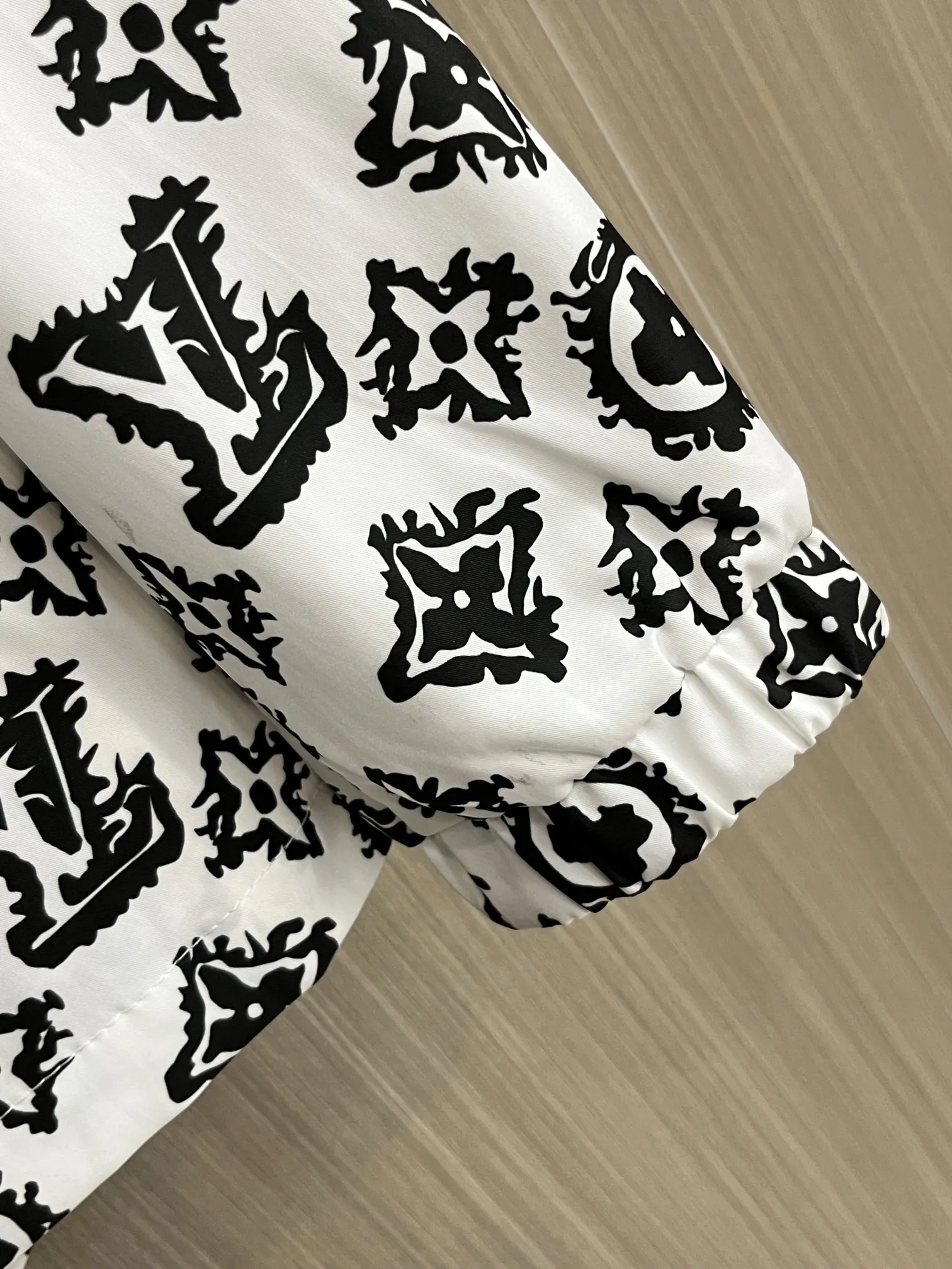 Monogram Print Hooded Jacket and Shorts Set D34014958 — view 8