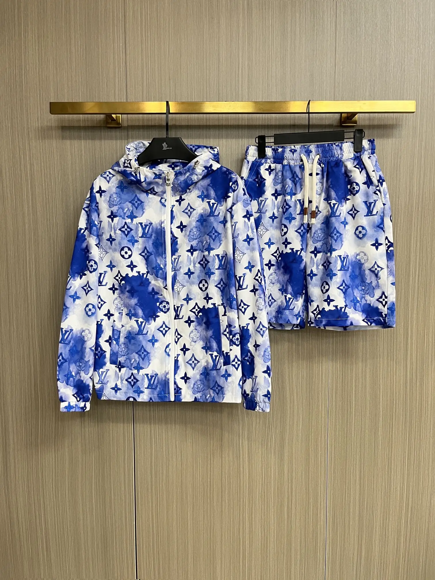 Monogram Watercolor Windbreaker and Shorts Set D34014951