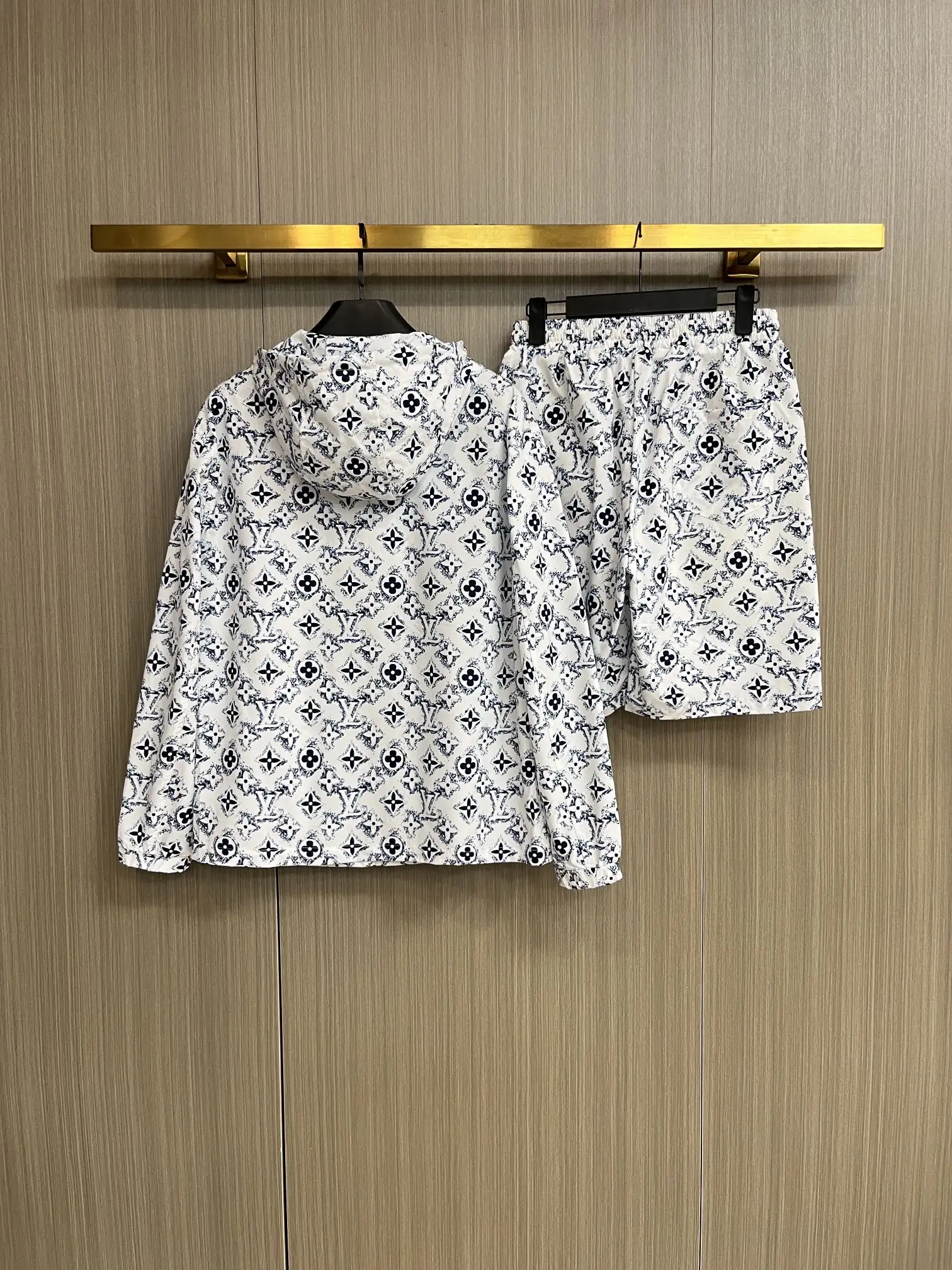 Monogram Print Windbreaker and Shorts Set D34014945 — view 2