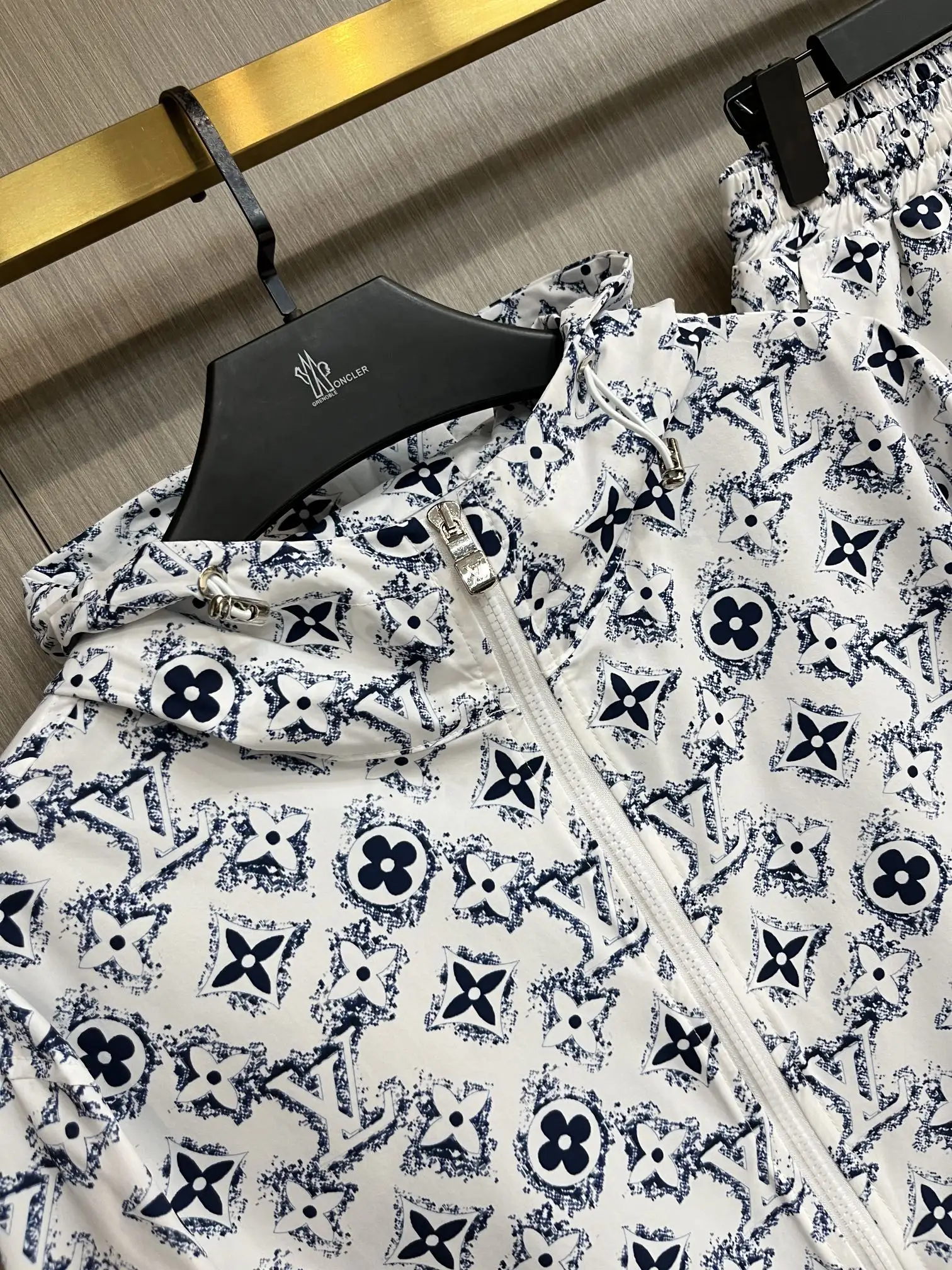 Monogram Print Windbreaker and Shorts Set D34014945 — view 5