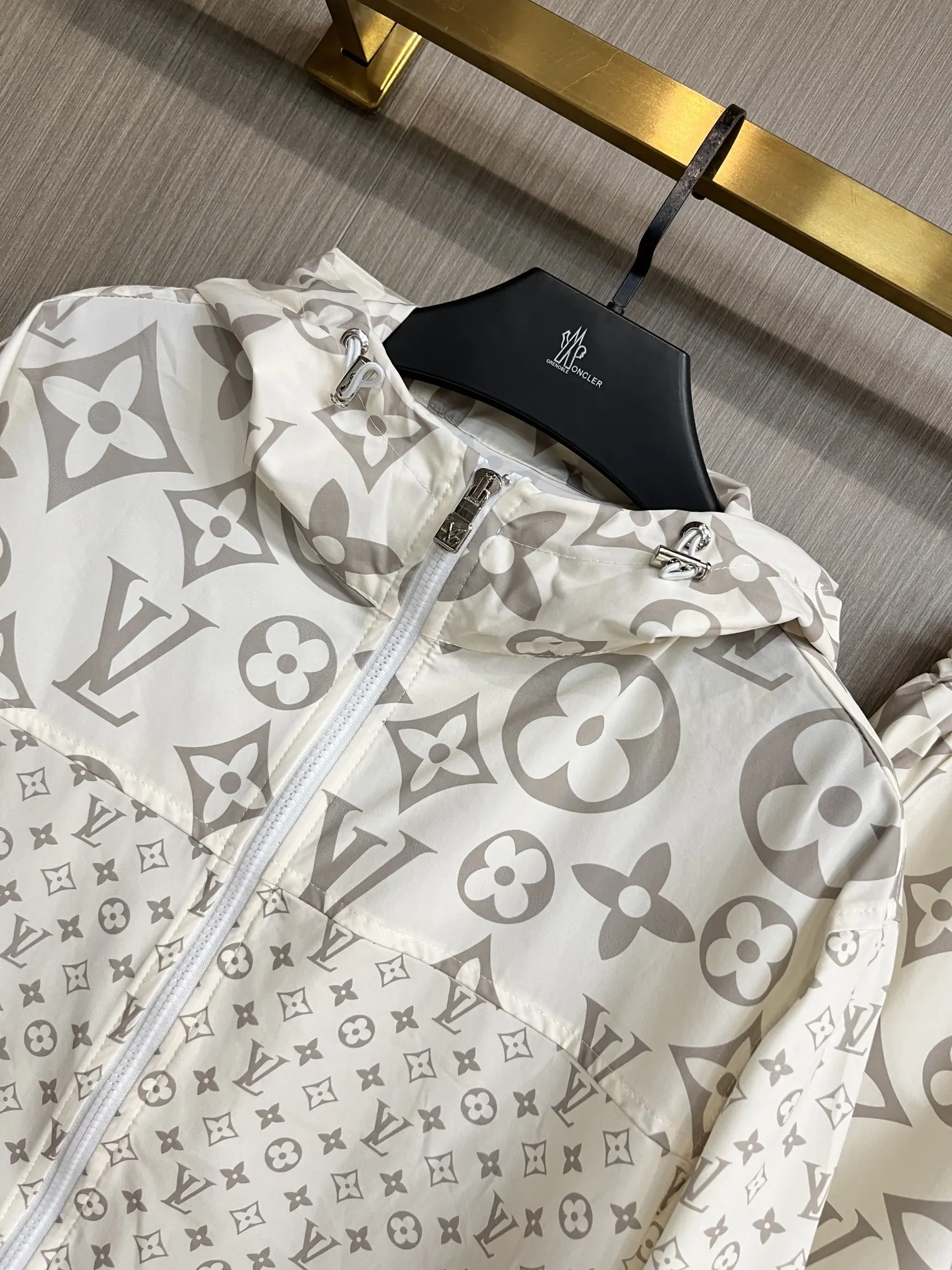 Monogram Print Hooded Jacket and Shorts Set D34014953 — view 9