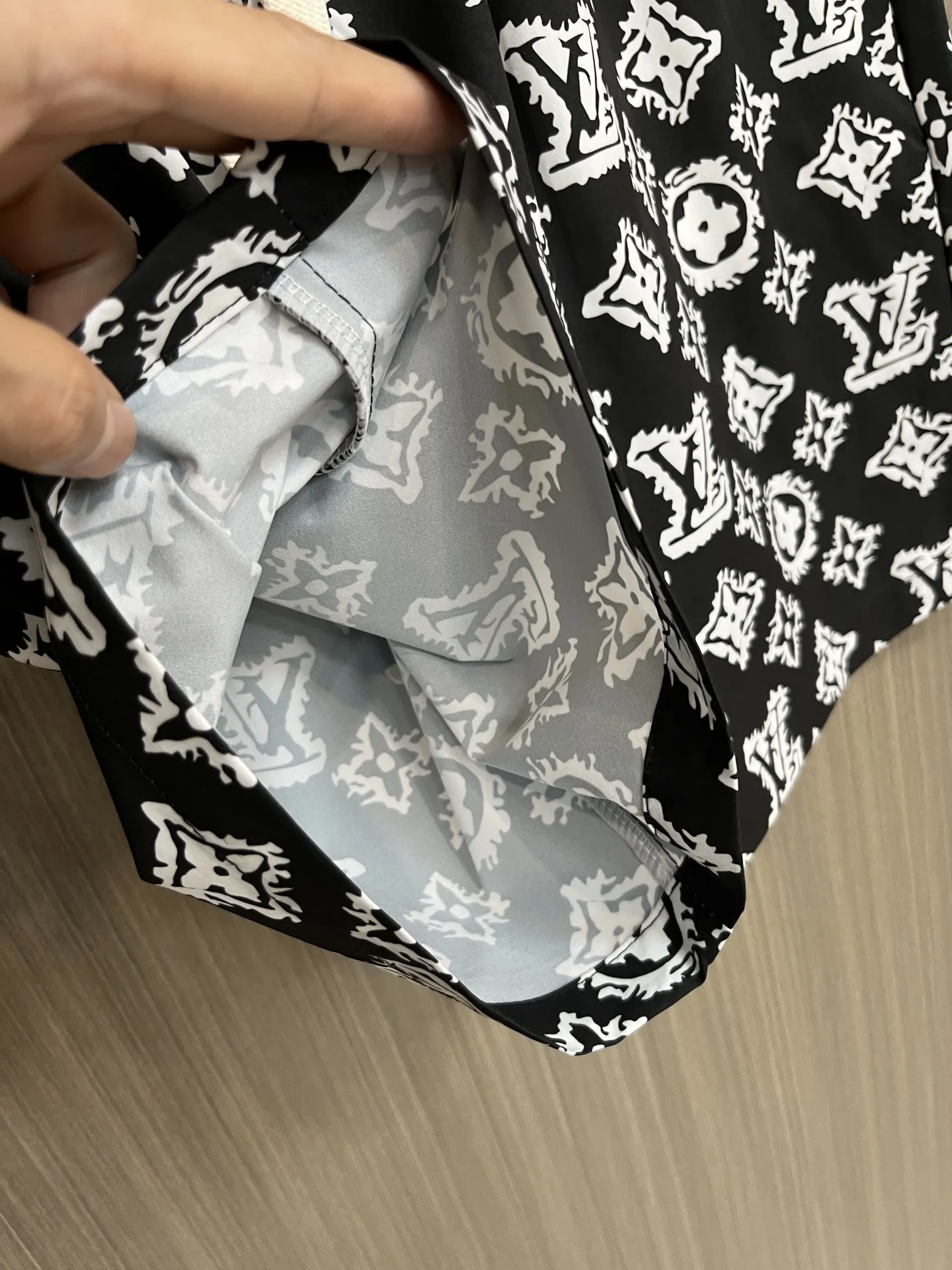 Monogram Print Windbreaker and Shorts Set D34014964 — view 9