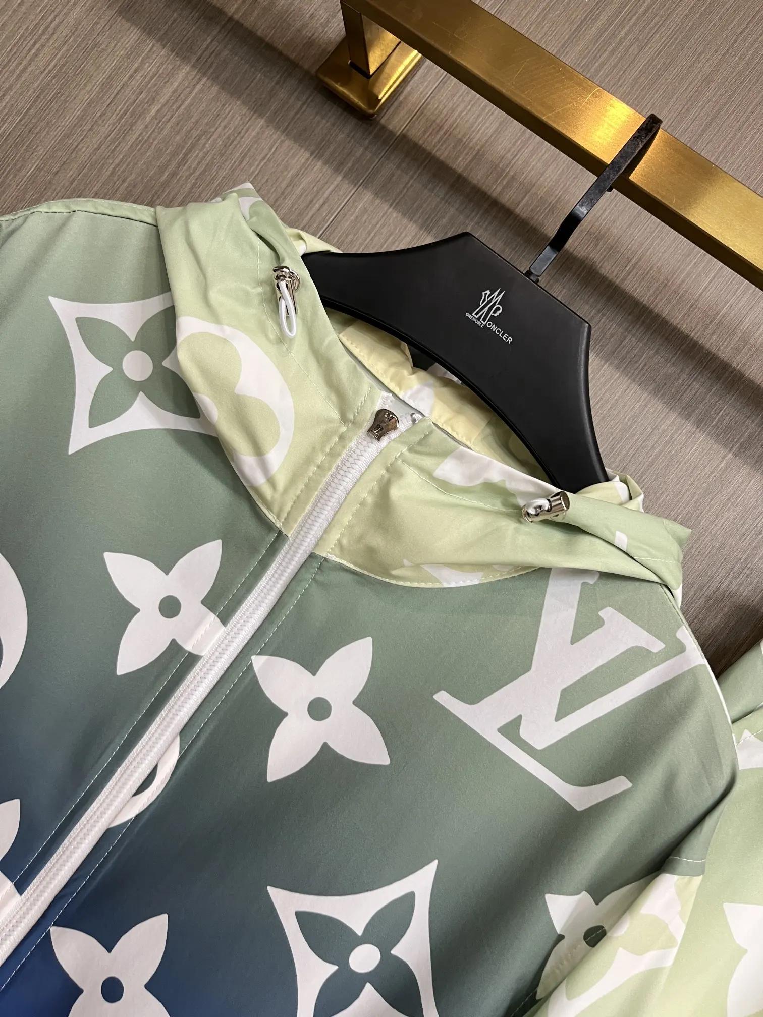 Monogram Gradient Hooded Windbreaker and Shorts Set D34014948 — view 7