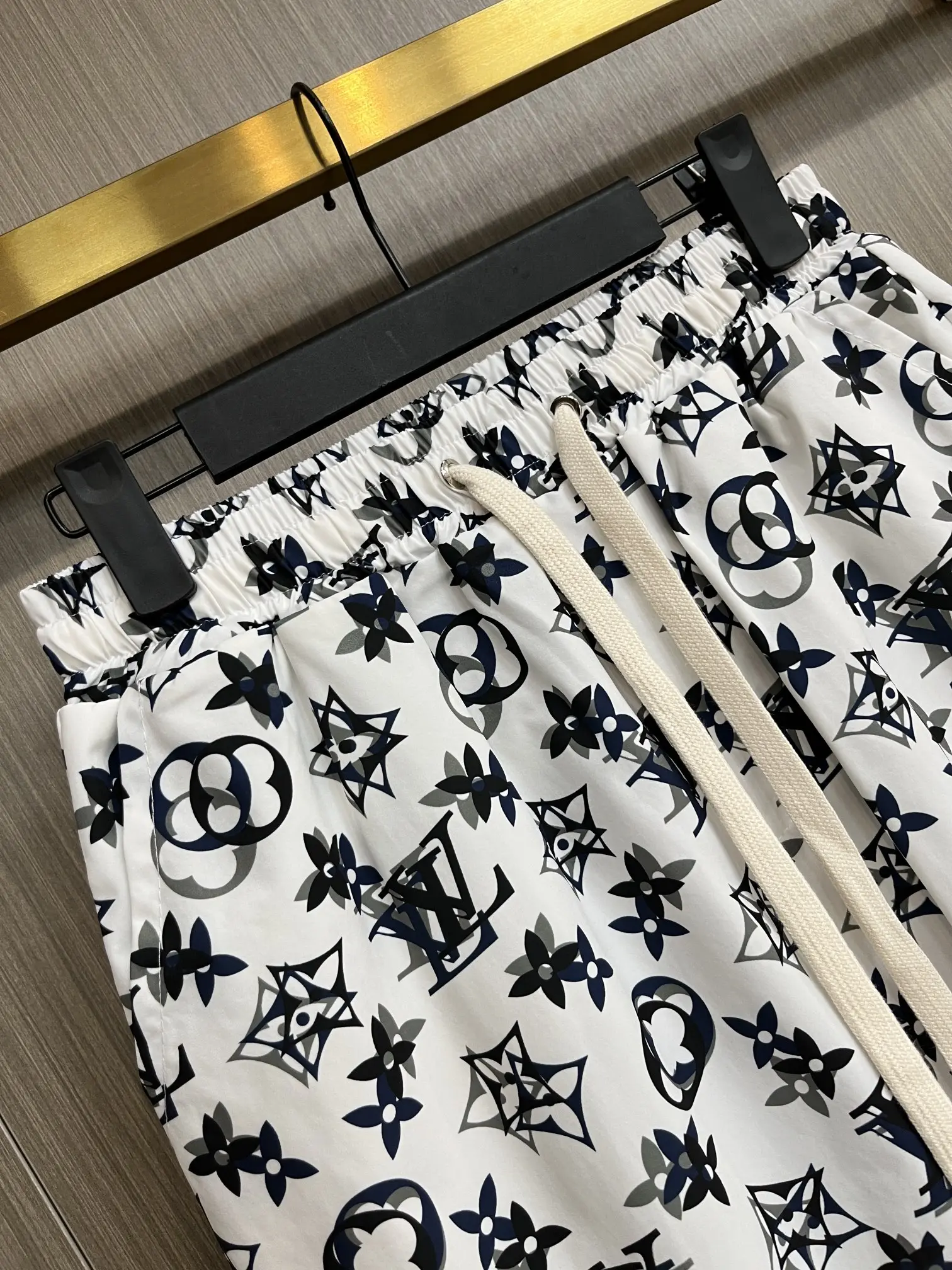 Monogram Print Hooded Windbreaker and Shorts Set D34014960 — view 6