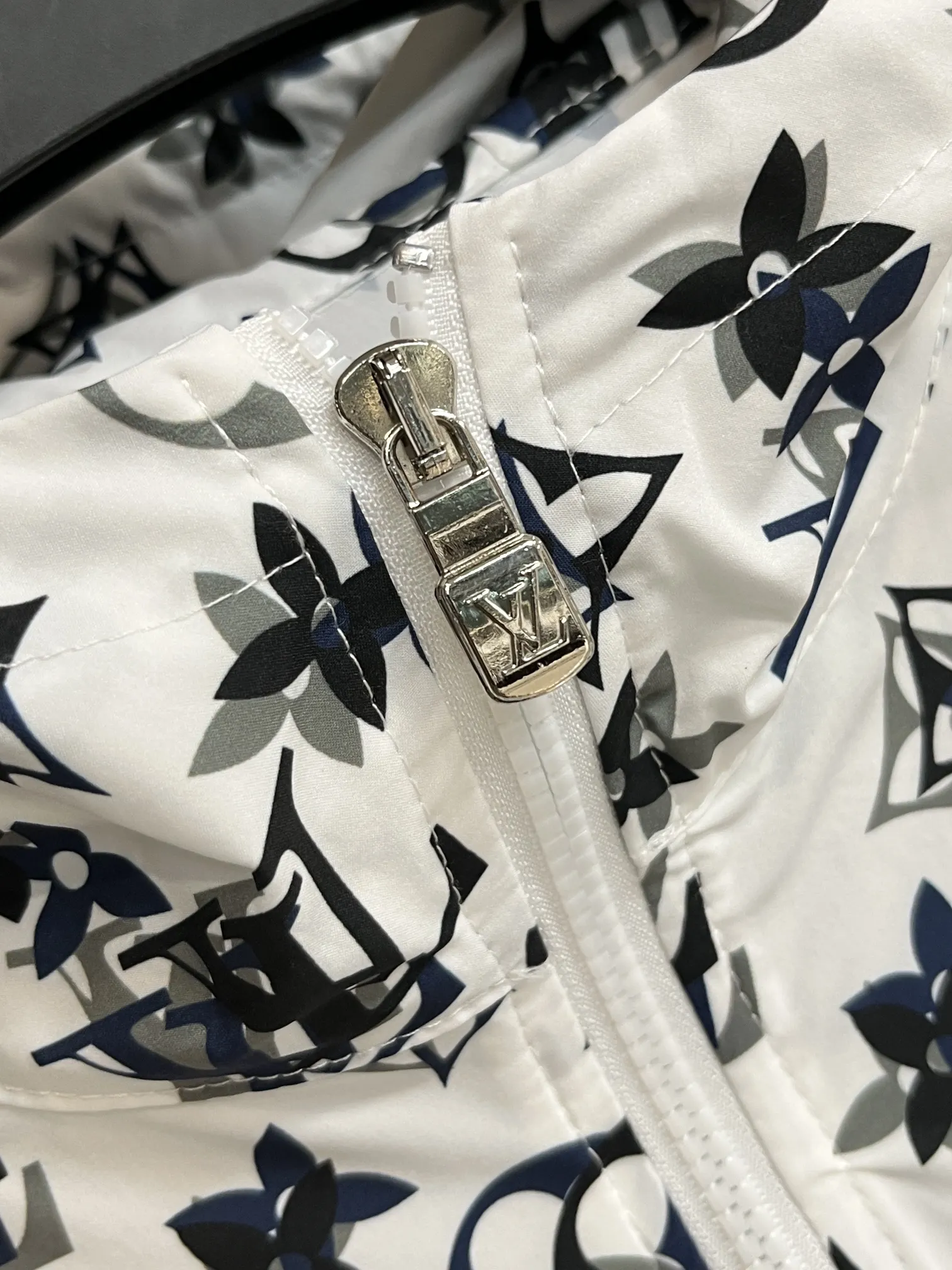 Monogram Print Hooded Windbreaker and Shorts Set D34014960 — view 9