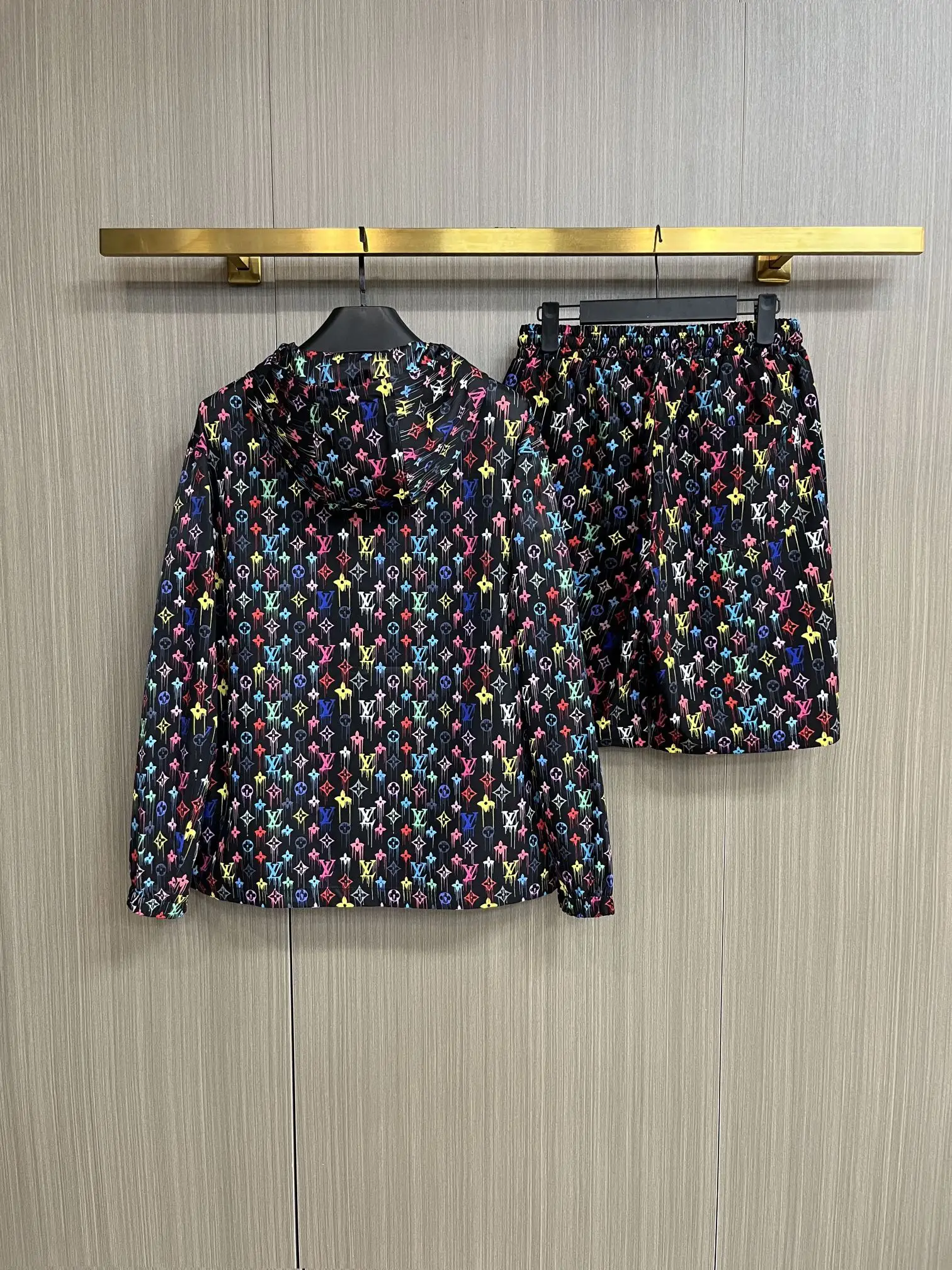 Monogram Print Windbreaker and Shorts Set D34014956 — view 2