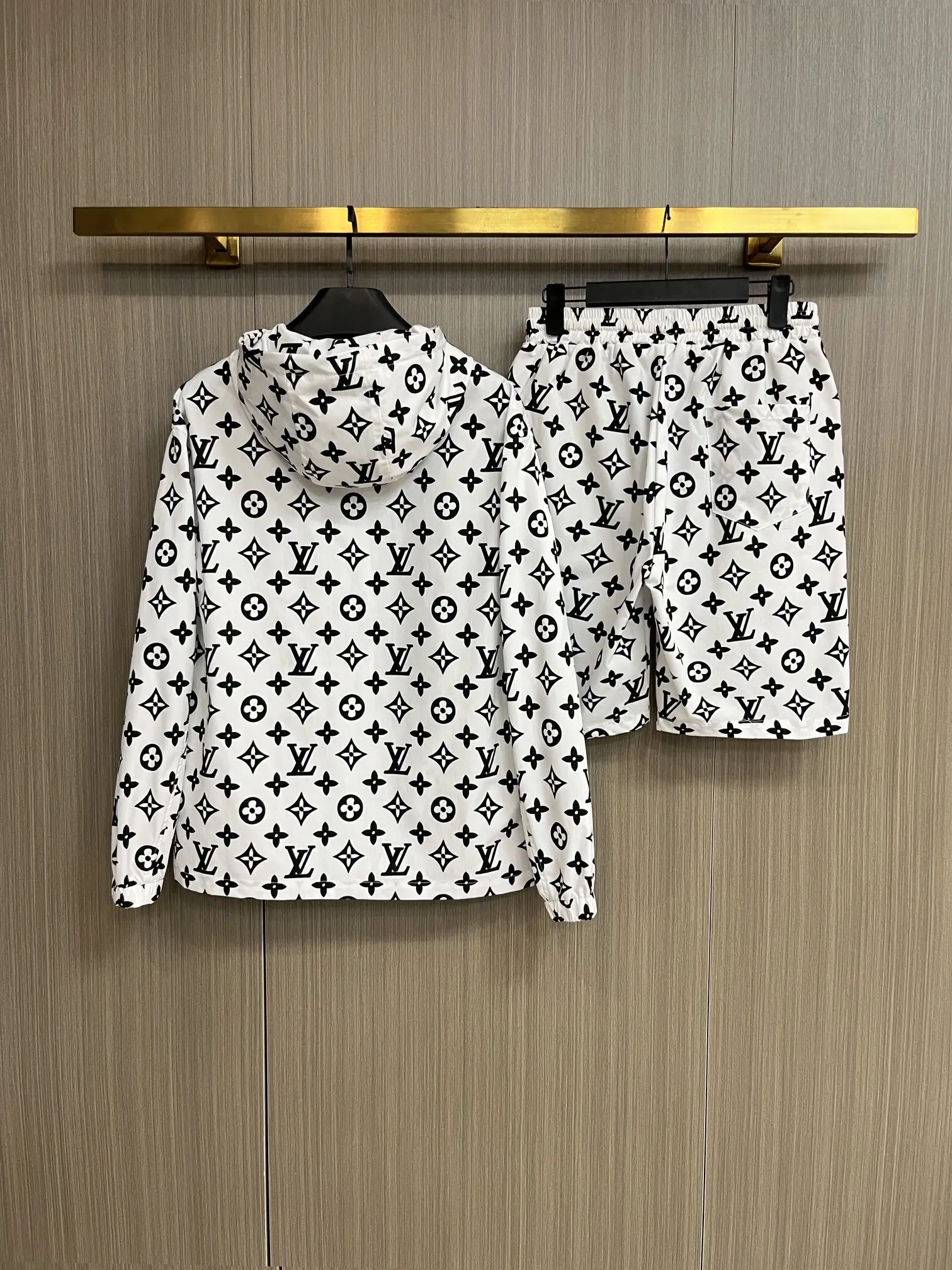 Monogram Print Windbreaker and Shorts Set D34014954 — view 2