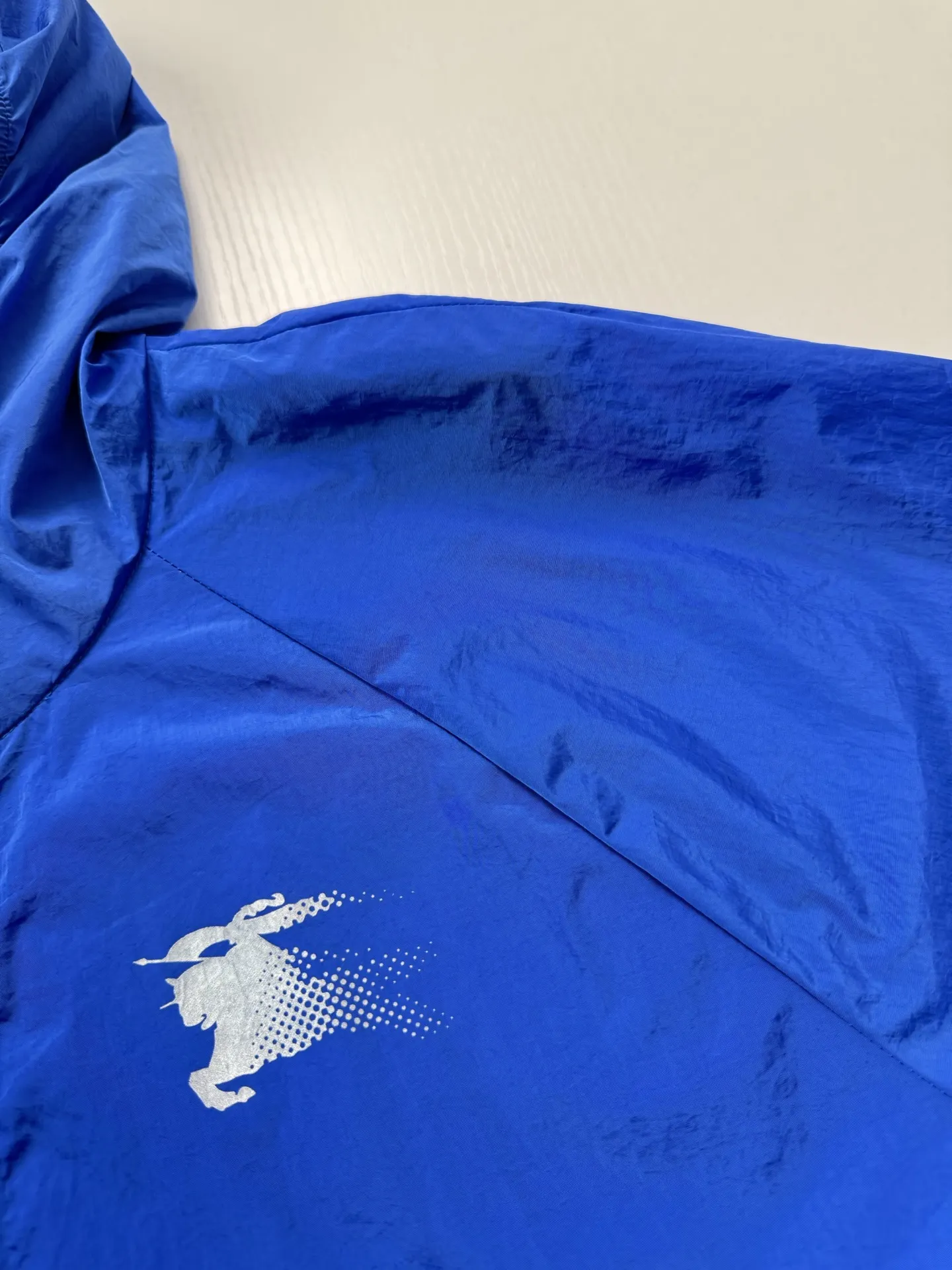 Check-Trim Hooded Shell Jacket D34018711 — view 7