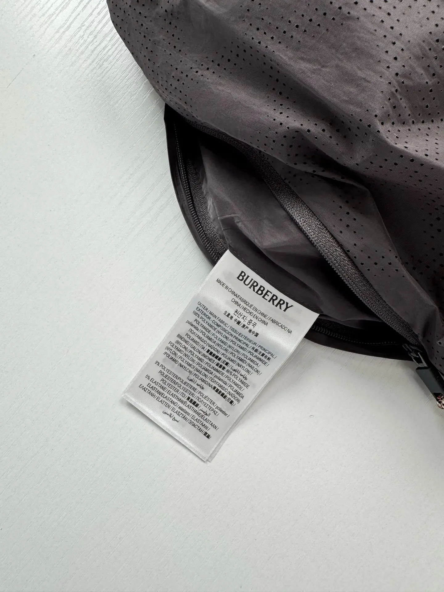 Logo Print Hooded Shell Jacket D34018713 — view 12