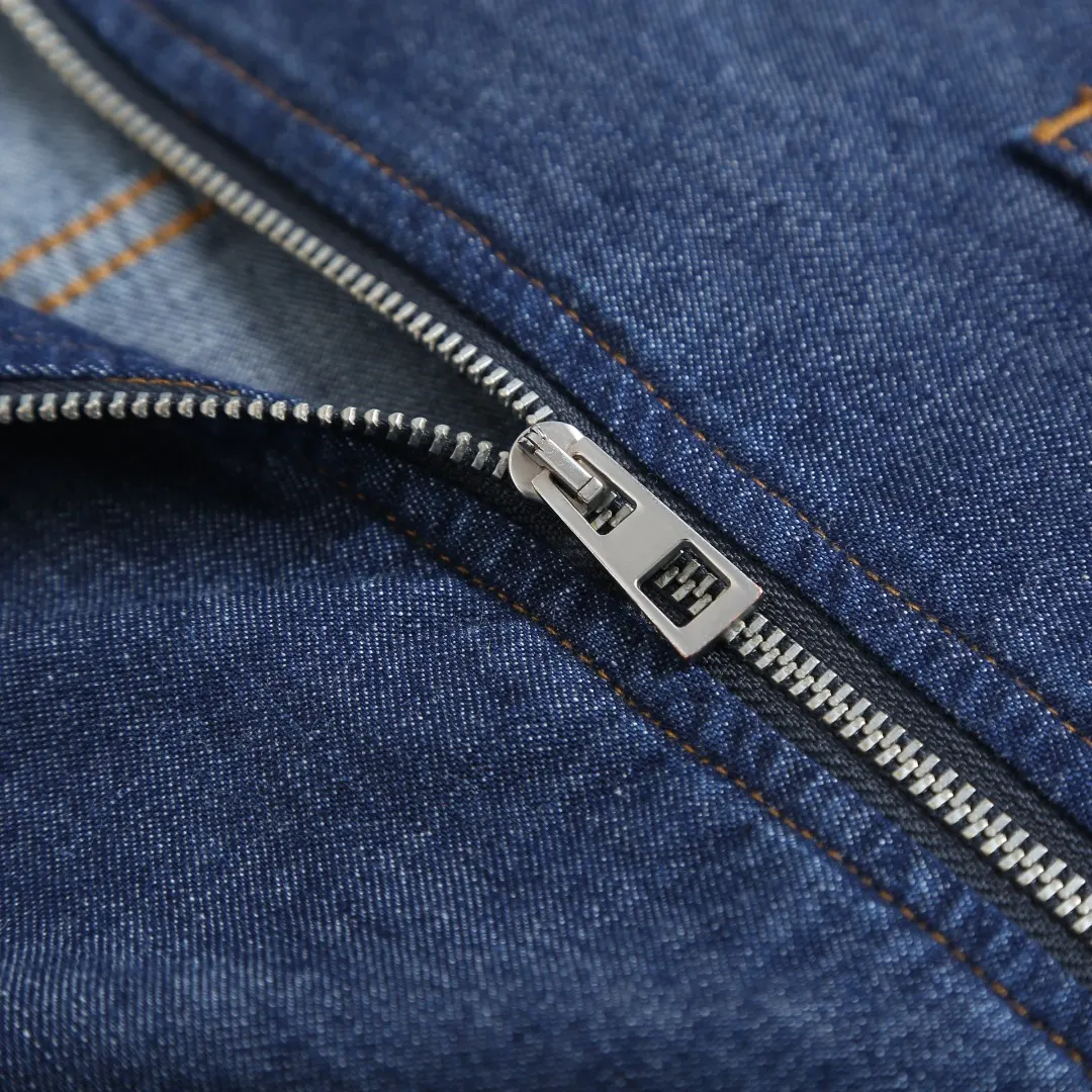 Anagram Embroidered Chambray Denim Jacket D34018778 — view 7
