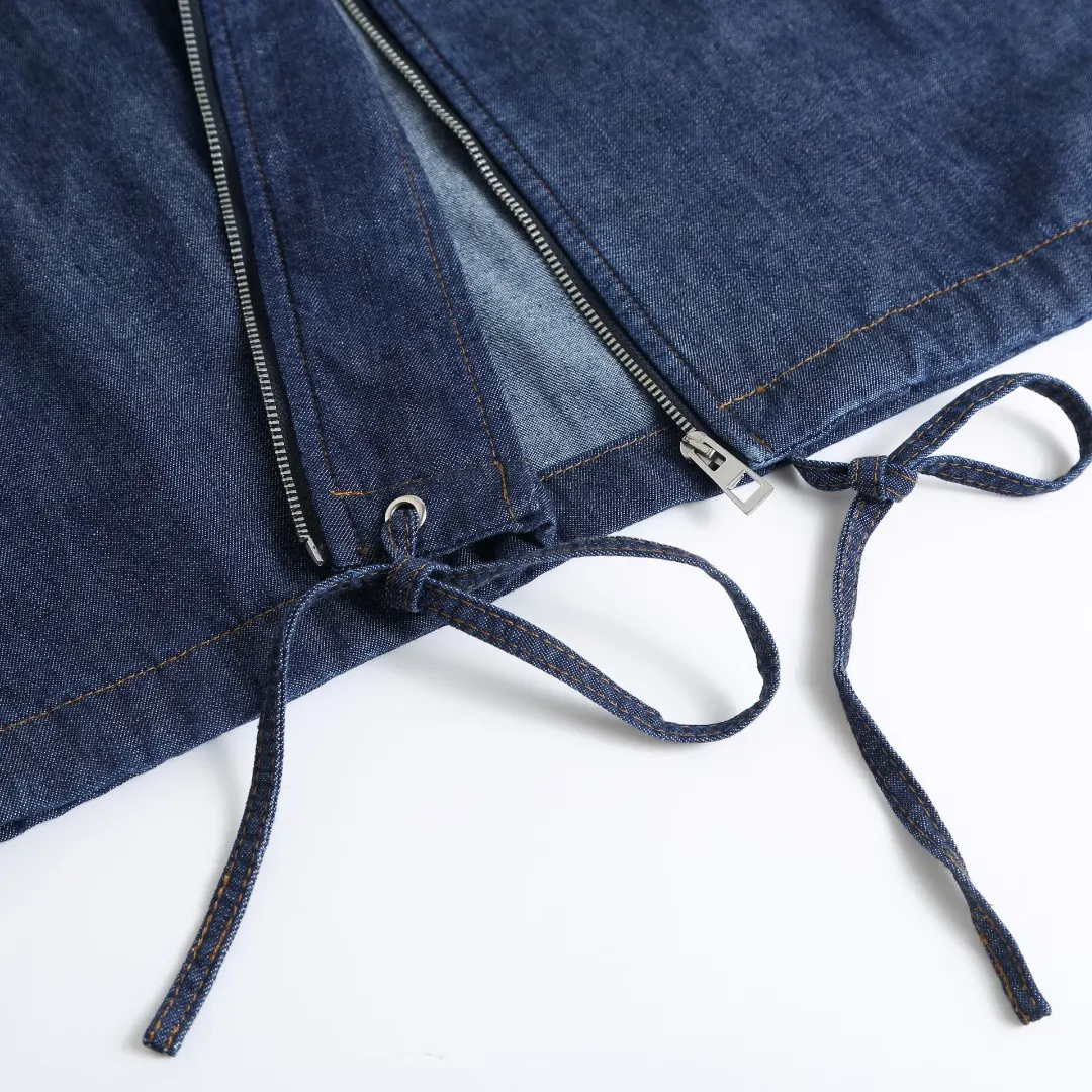 Anagram Embroidered Chambray Denim Jacket D34018778 — view 10
