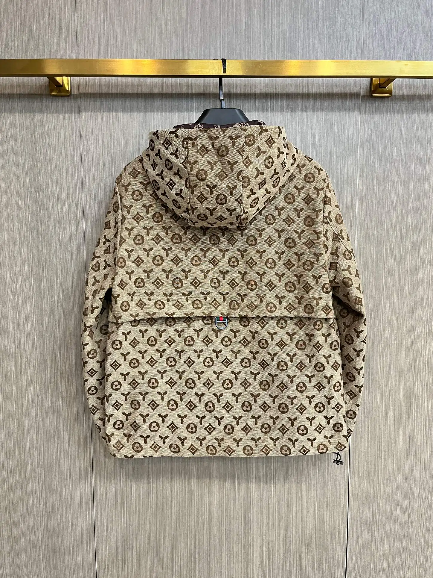 Monogram Hooded Zip-Up Jacket D34014712 — view 2
