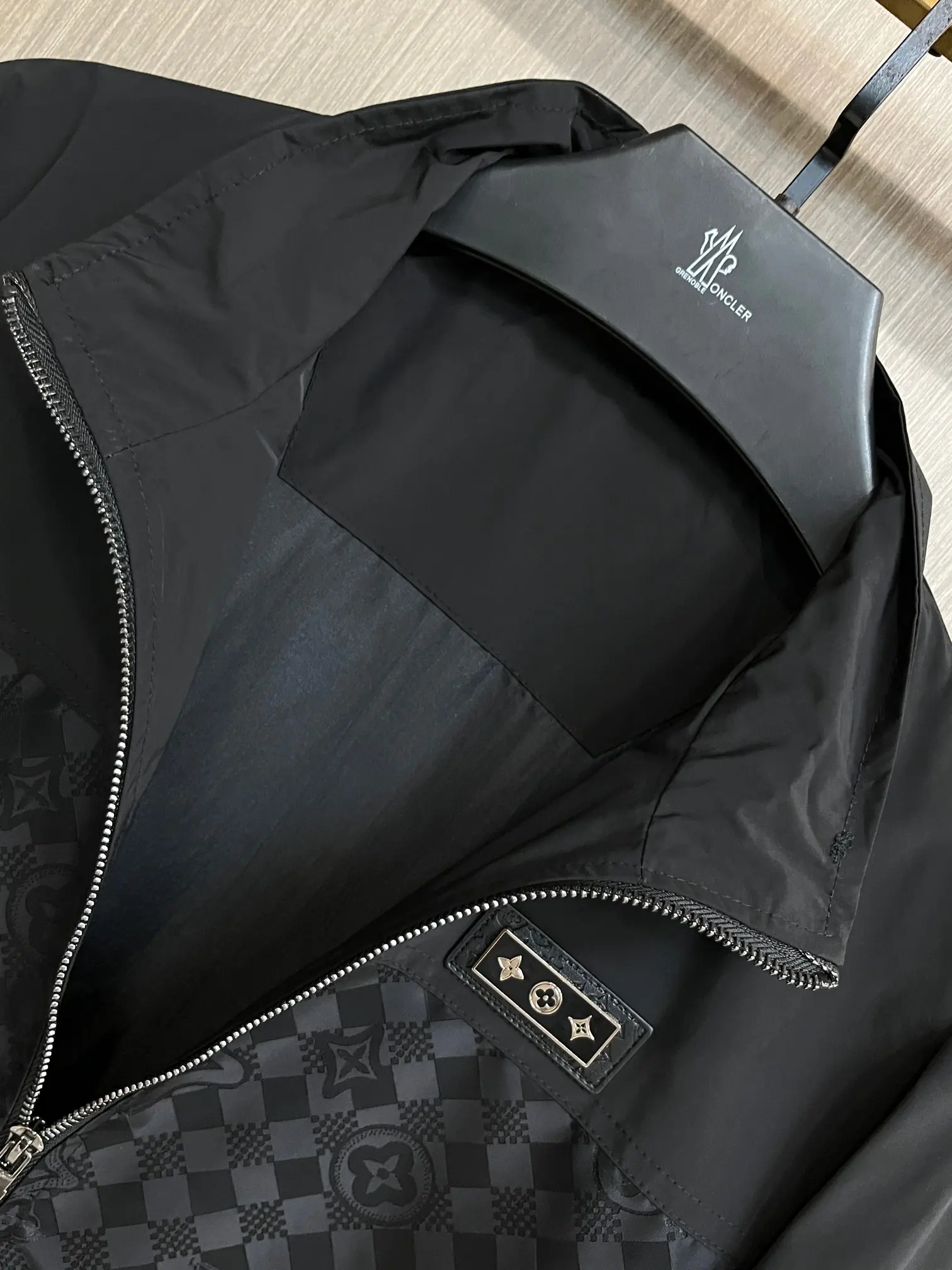 Monogram Panel Zip-Up Jacket D34014733 — view 6