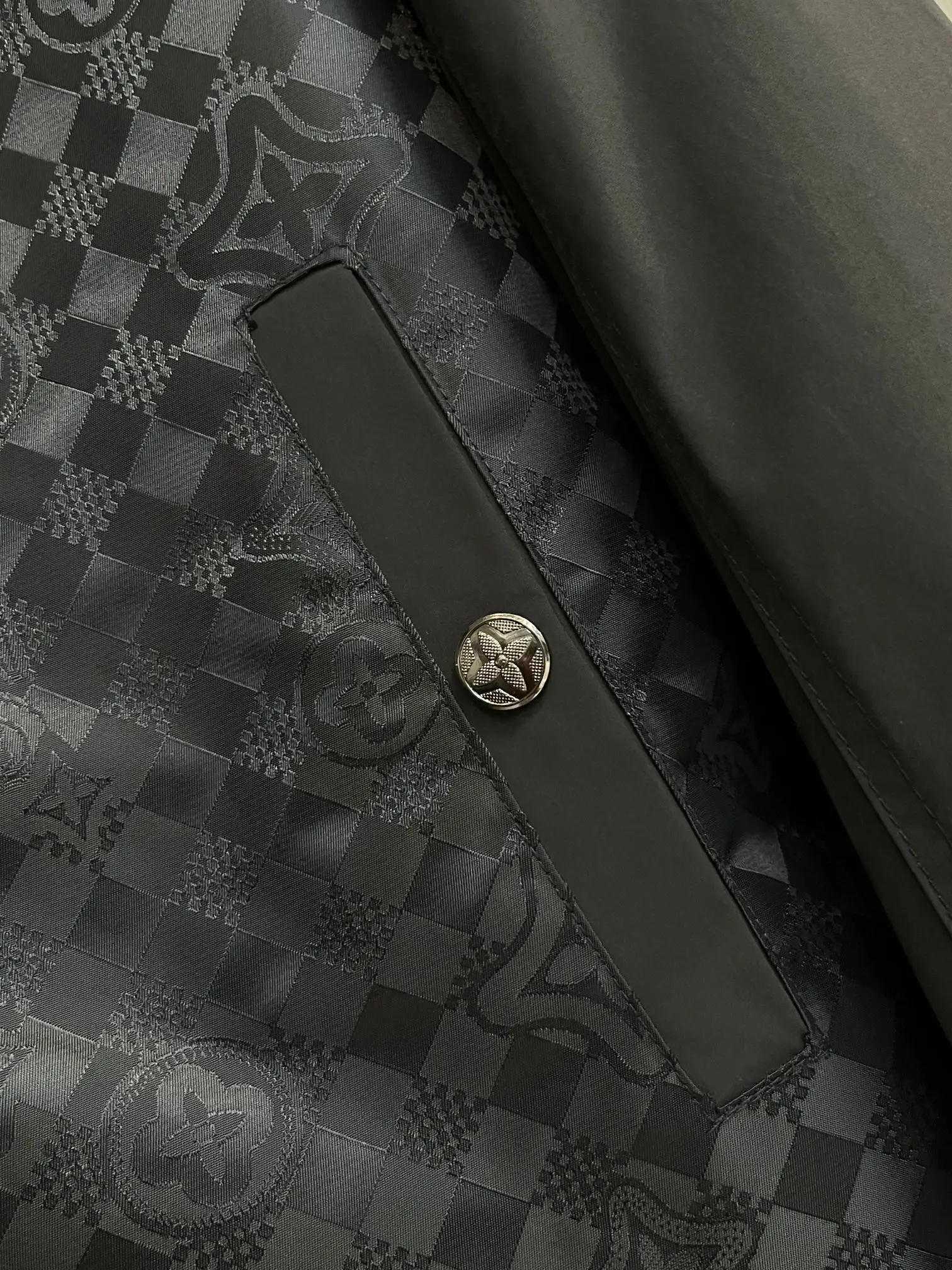 Monogram Panel Zip-Up Jacket D34014733 — view 8