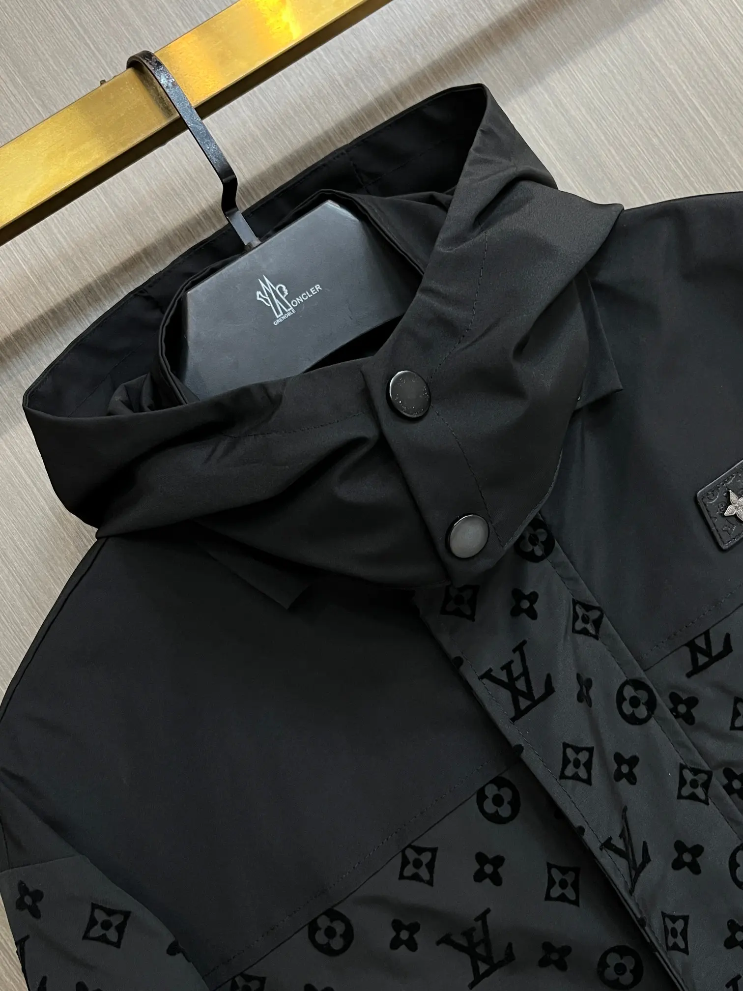 Monogram Hooded Windbreaker Jacket D34014731 — view 3