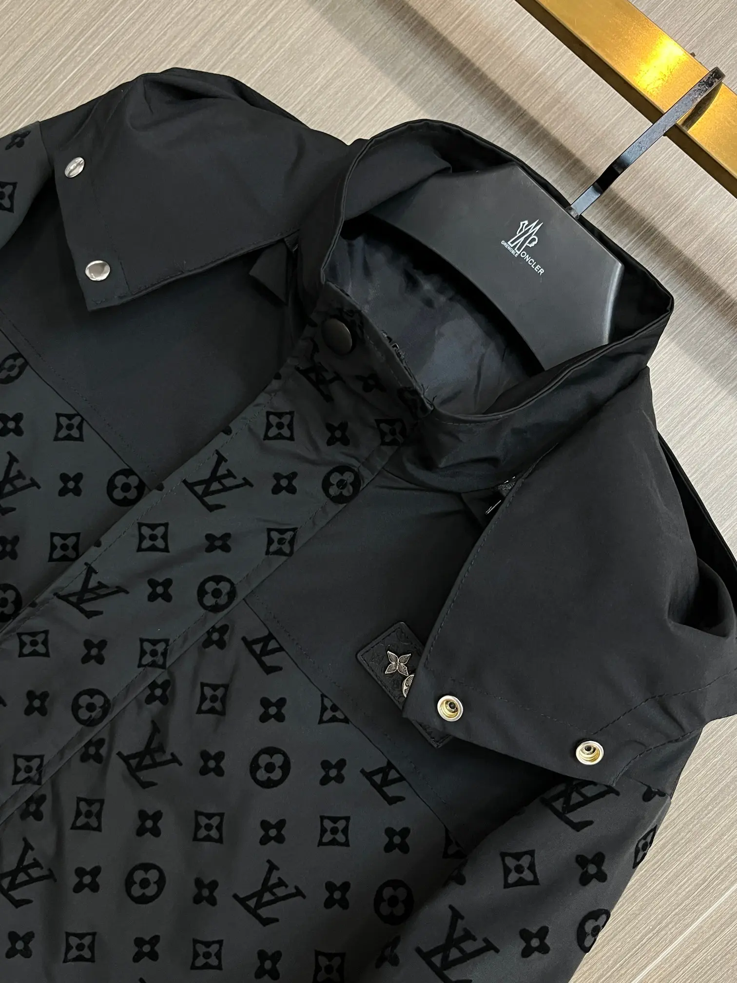 Monogram Hooded Windbreaker Jacket D34014731 — view 5
