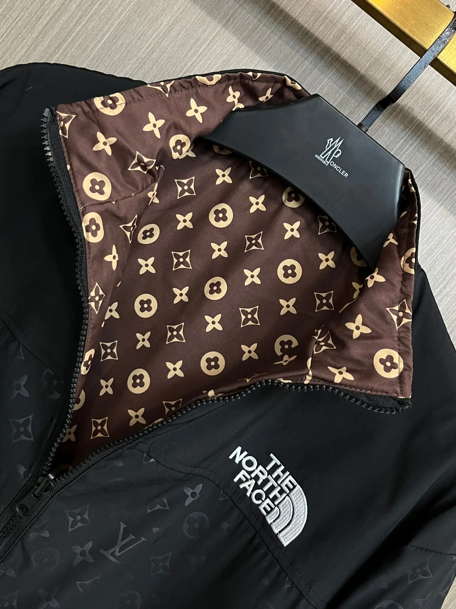 Monogram Pattern Zip-Up Windbreaker Jacket D34014736 — view 5