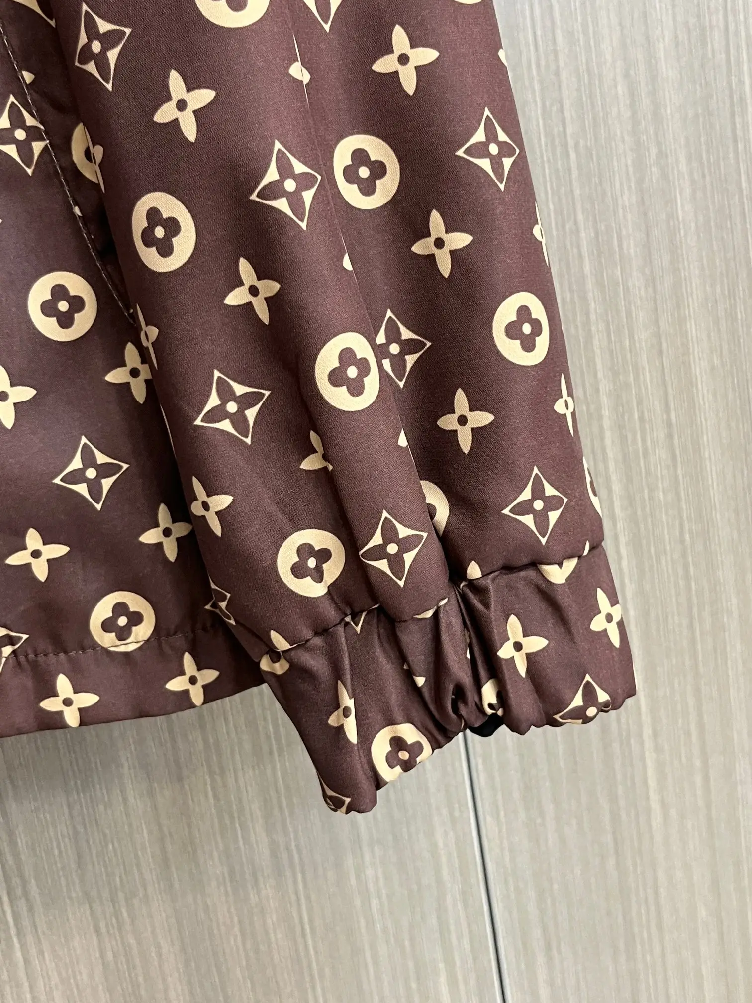 Monogram Pattern Zip-Up Windbreaker Jacket D34014736 — view 9